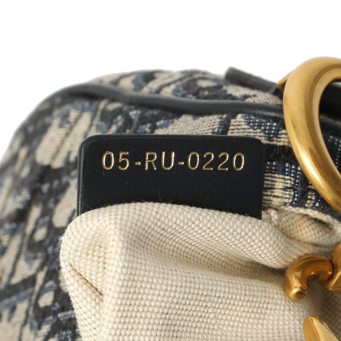 Christian Dior Oblique Mini Saddle Bag - Image 6