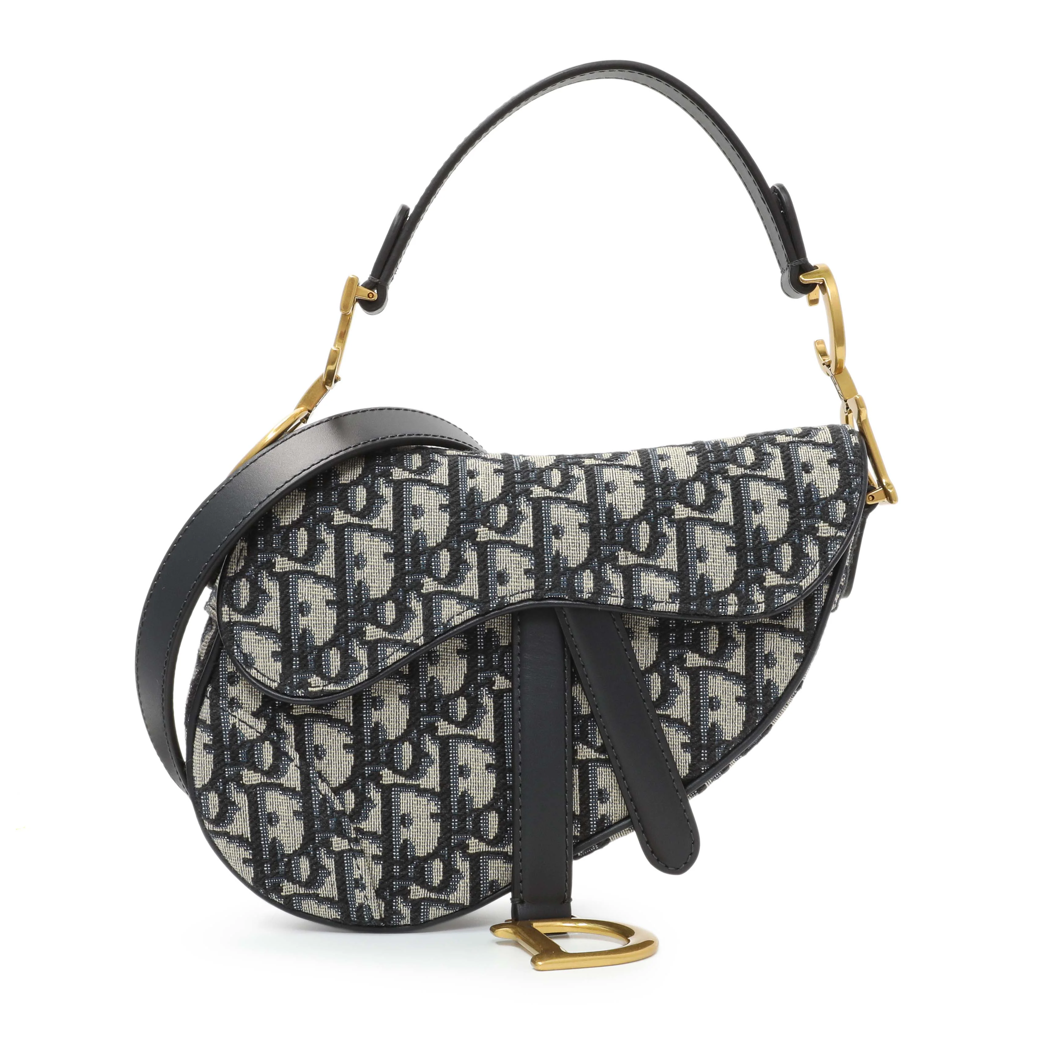 Christian Dior Oblique Mini Saddle Bag
