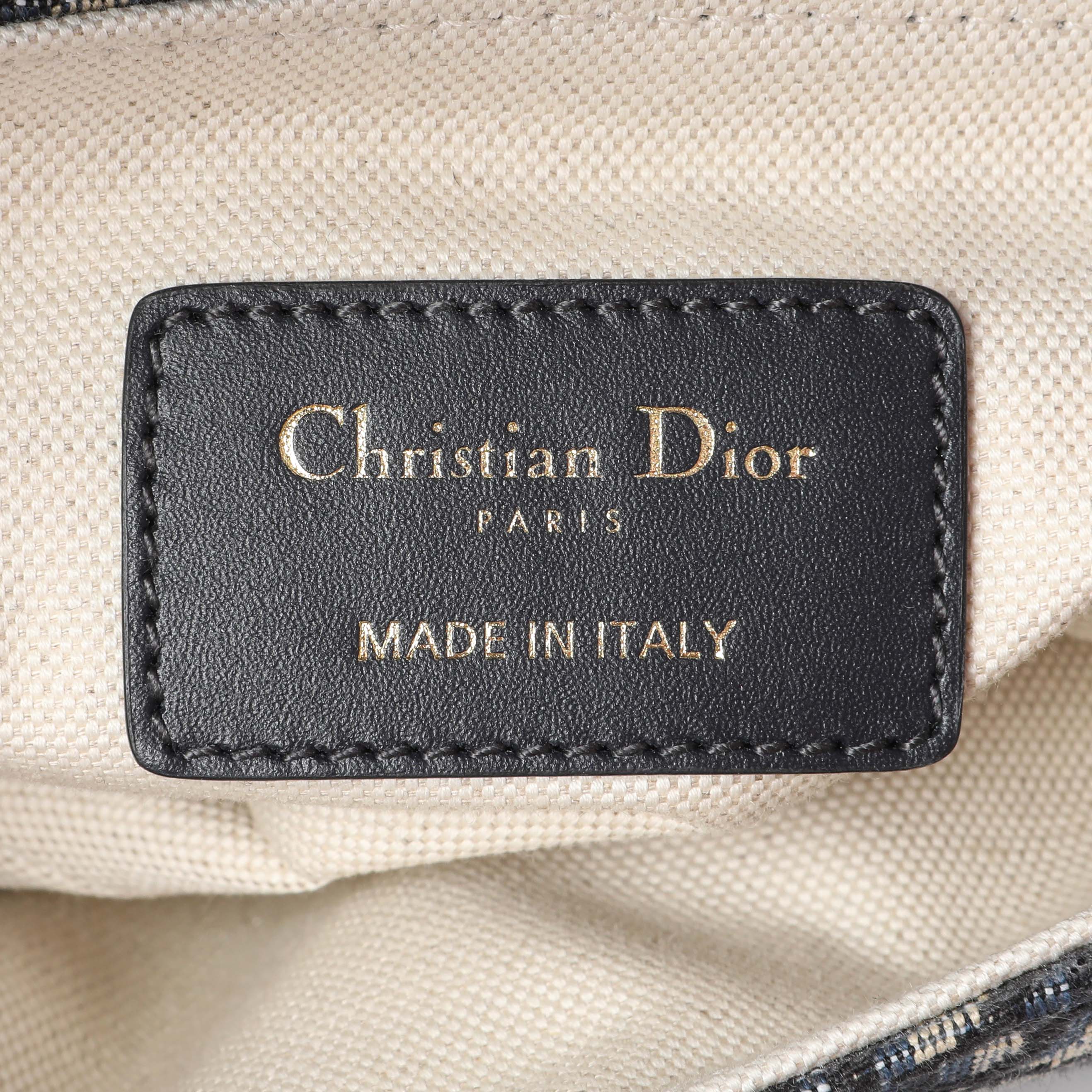Christian Dior Oblique Mini Saddle Bag - Image 5
