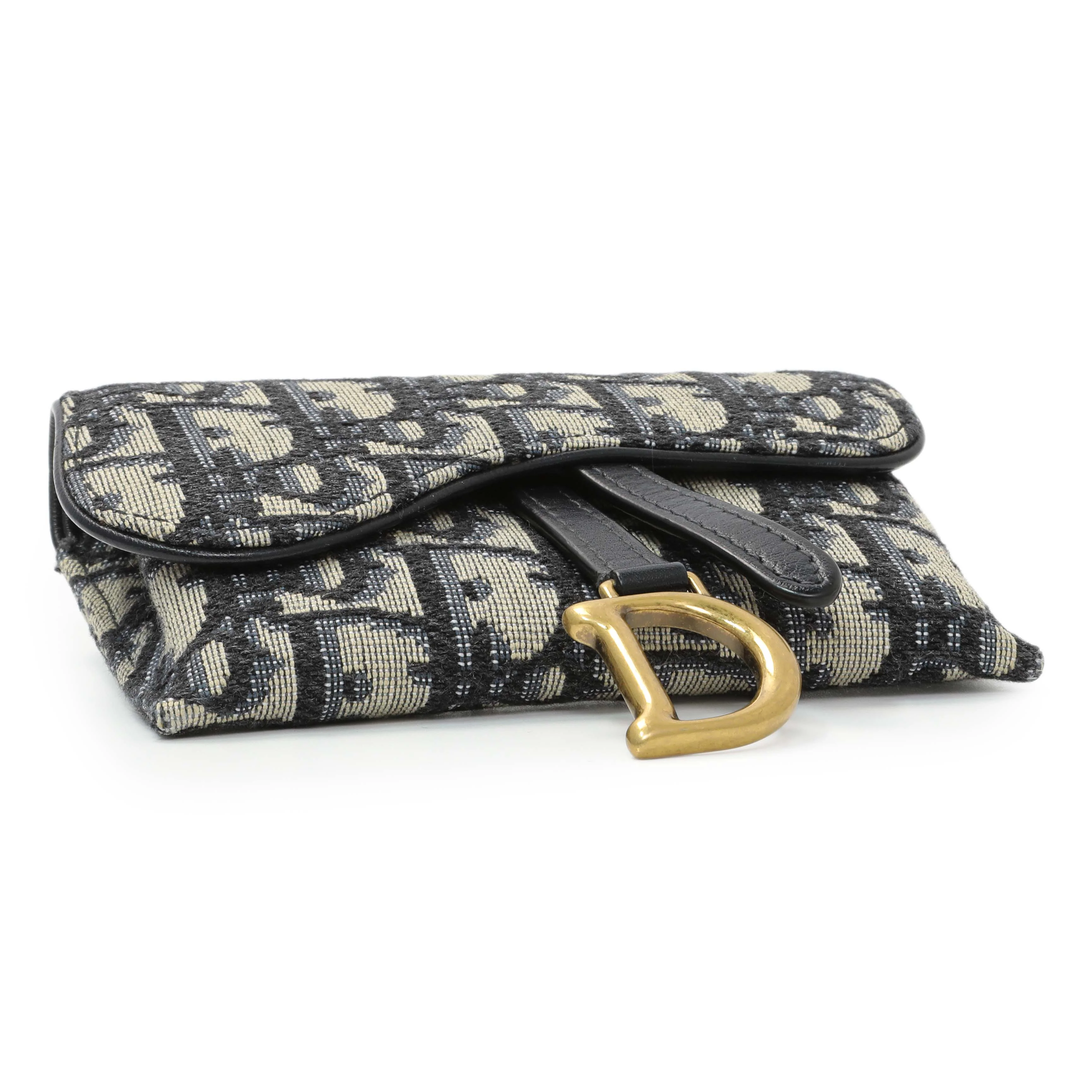 Christian Dior Oblique Nano Saddle Chain Pouch - Image 3