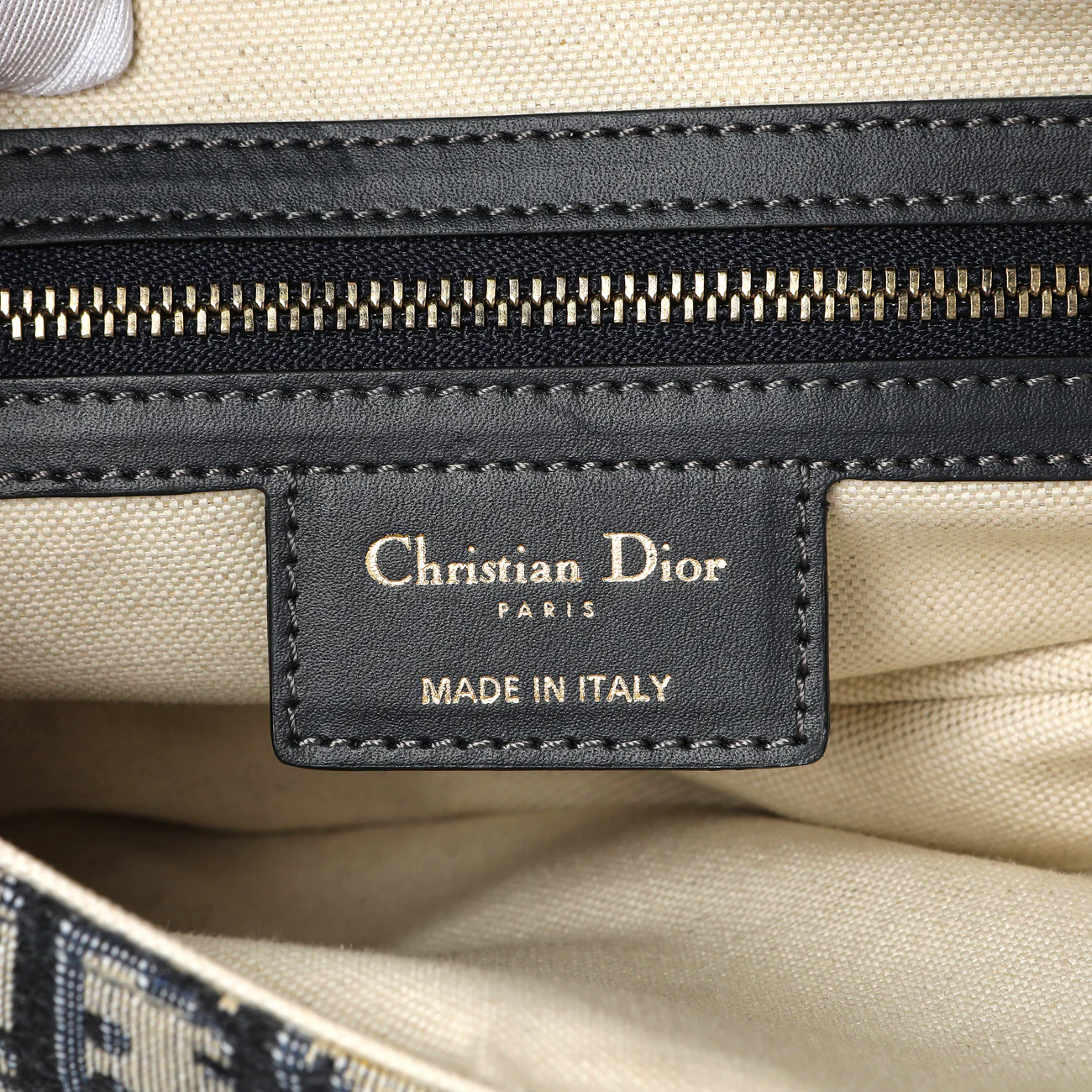 Christian Dior Oblique Saddle Bag - Image 5
