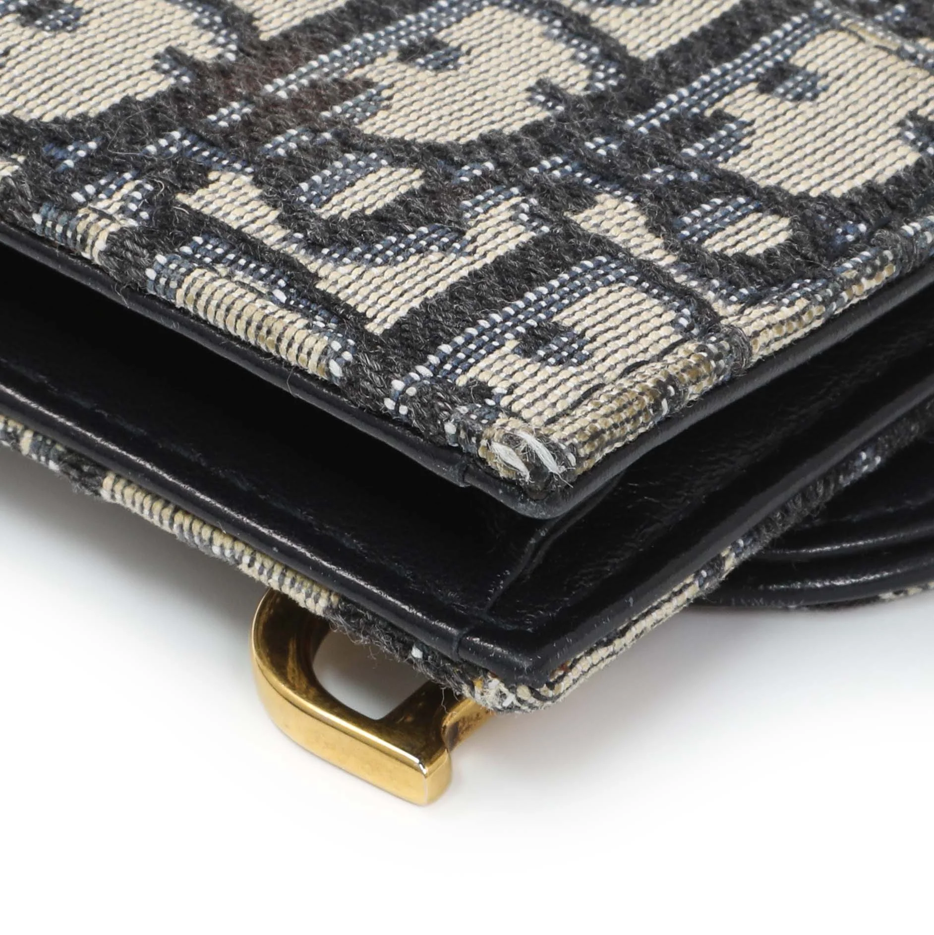 Christian Dior Oblique Saddle Card Holder - Image 7