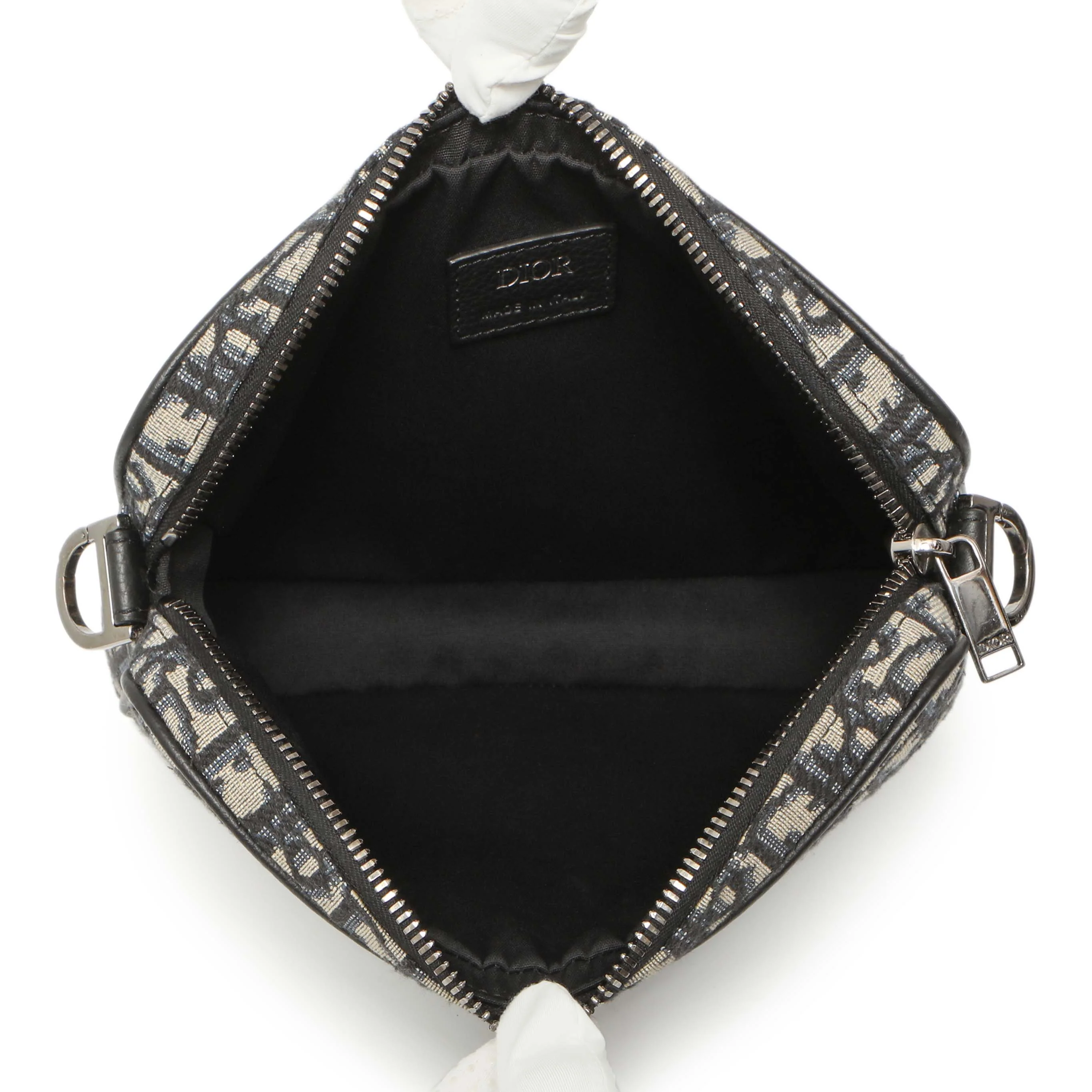 Christian Dior Oblique Saddle Triple Pouch - Image 11
