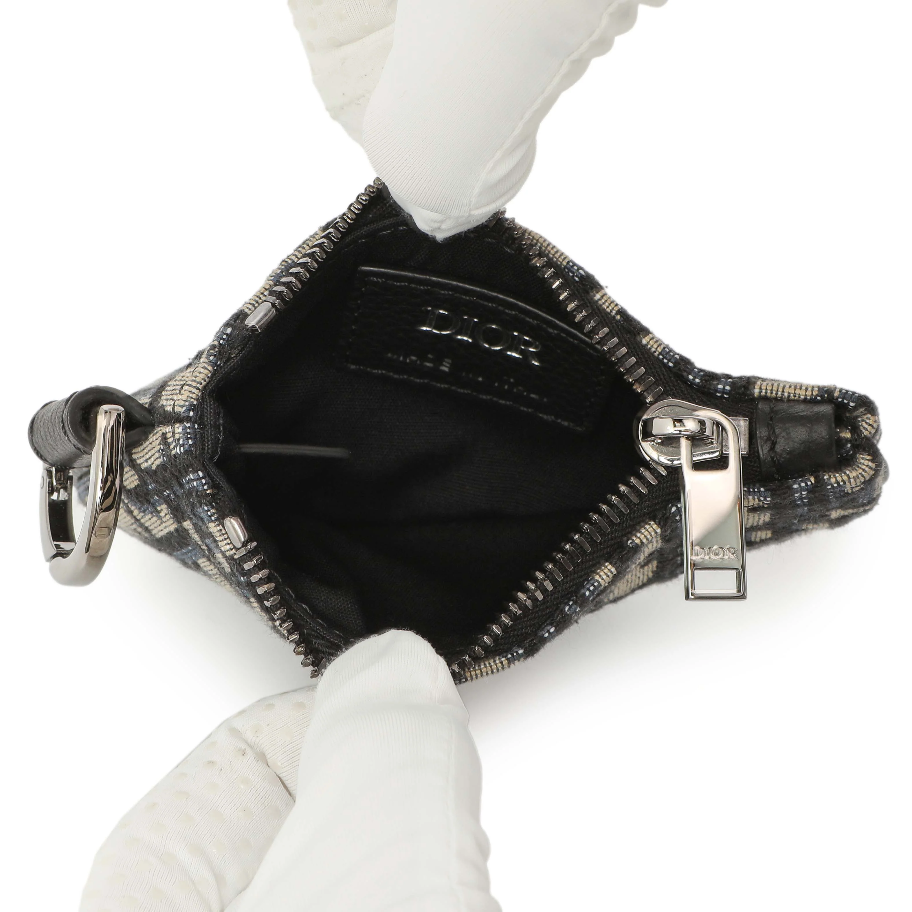 Christian Dior Oblique Saddle Triple Pouch - Image 13