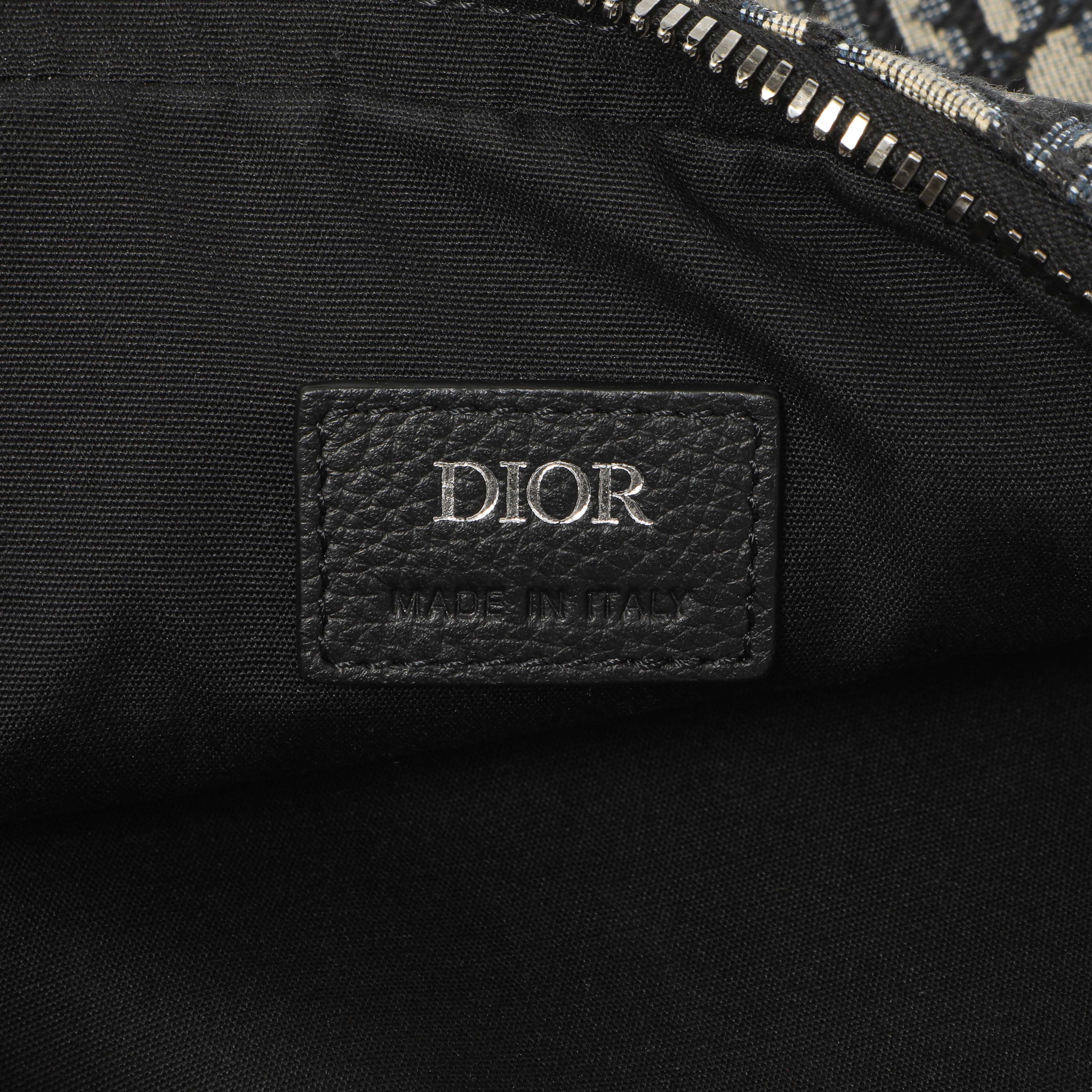 Christian Dior Oblique Saddle Triple Pouch - Image 14