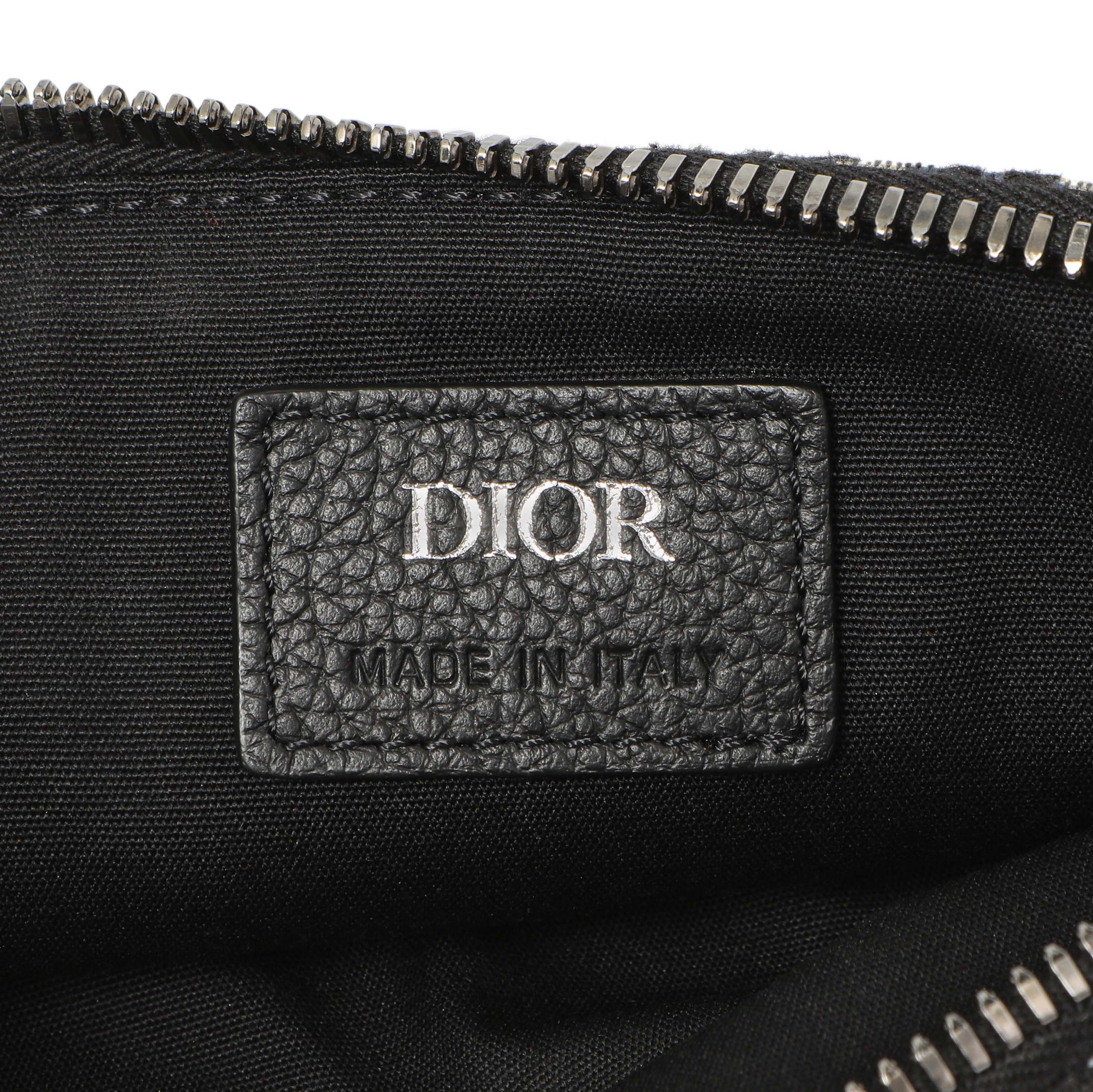 Christian Dior Oblique Saddle Triple Pouch - Image 15