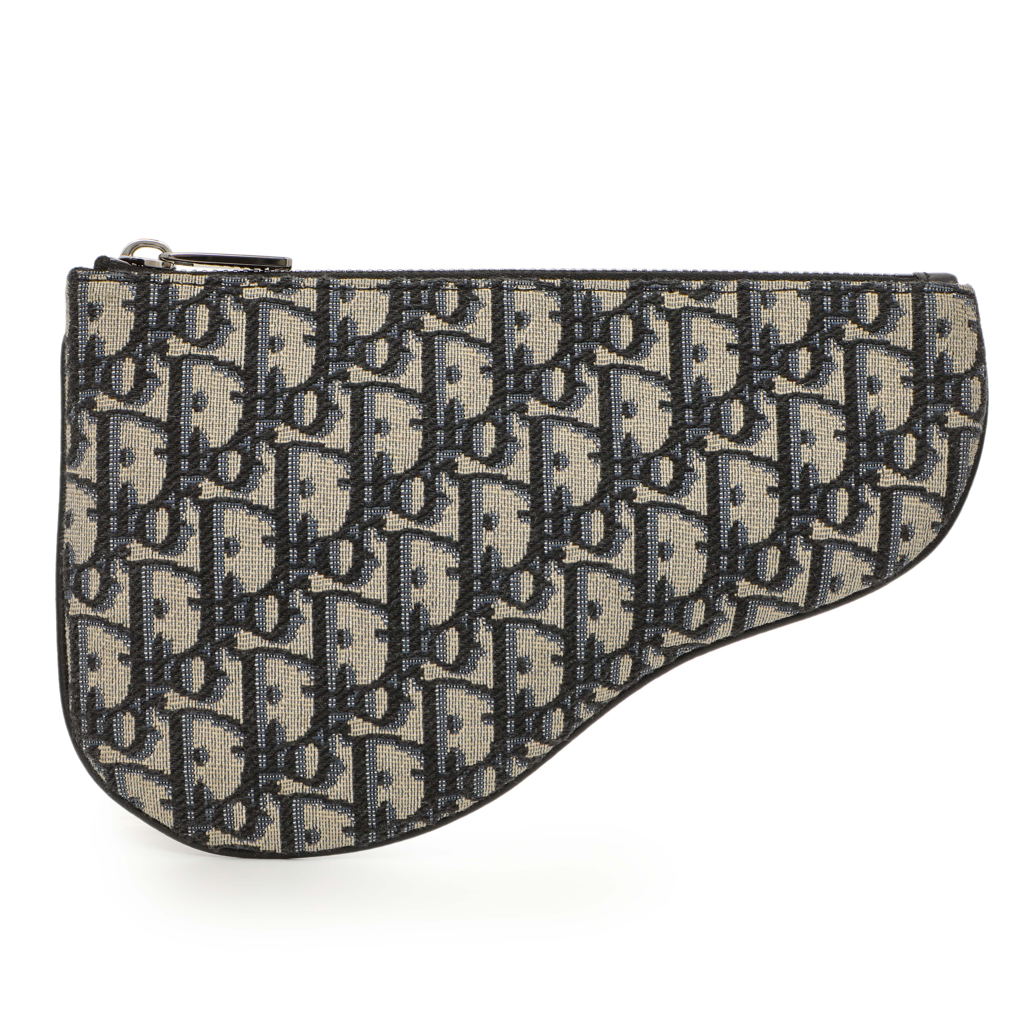 Christian Dior Oblique Saddle Triple Pouch - Image 5