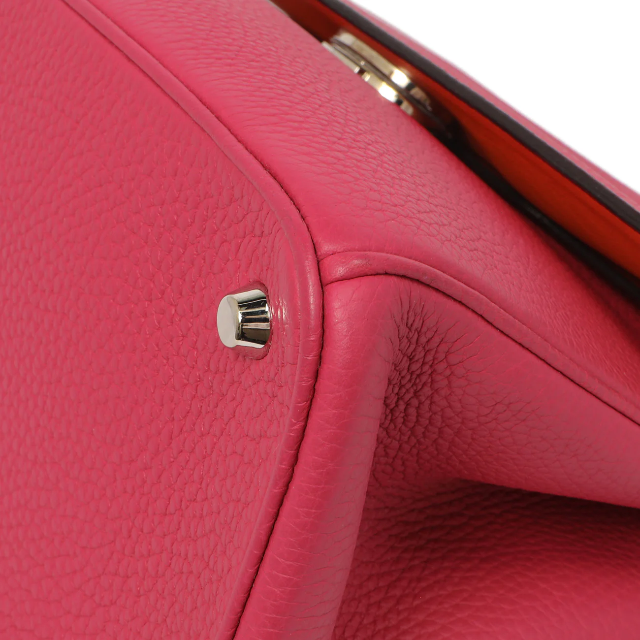 Christian Dior Pink Bullcalf Small Be Dior Flap - Image 5