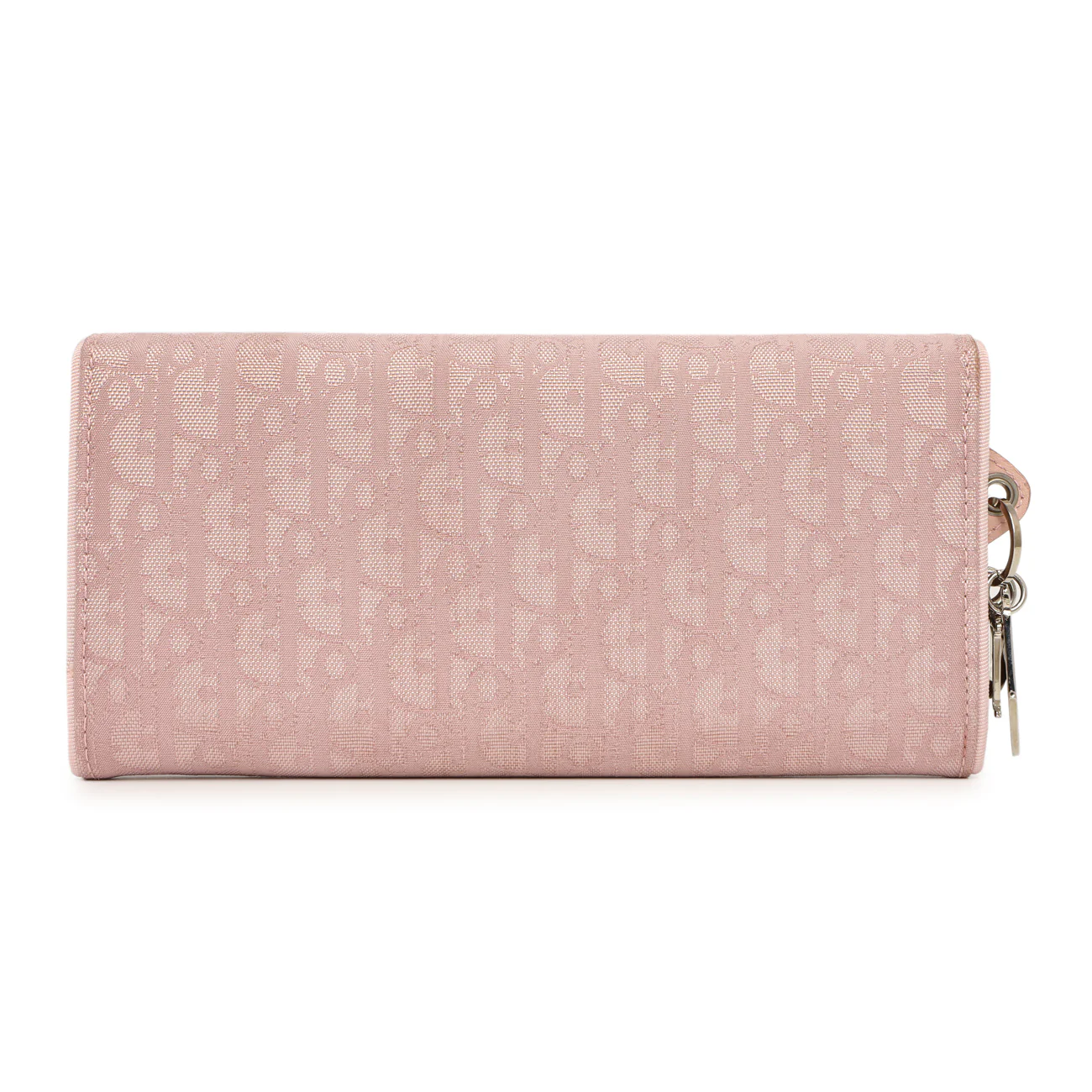 Christian Dior Pink Monogram Chain Wallet - Image 2