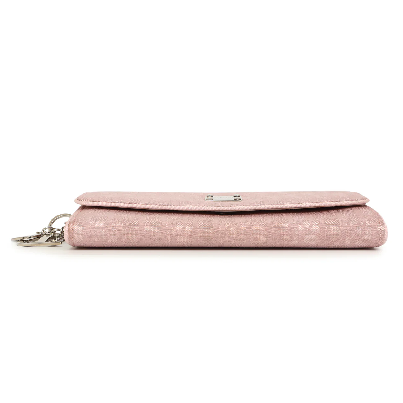 Christian Dior Pink Monogram Chain Wallet - Image 3