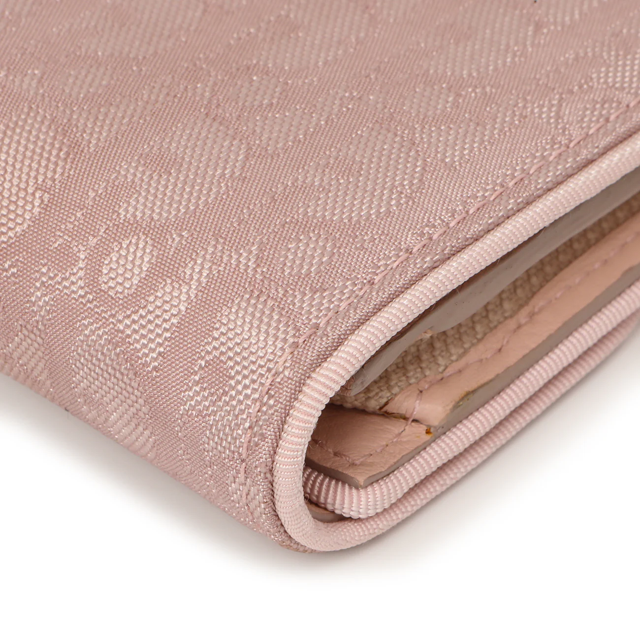 Christian Dior Pink Monogram Chain Wallet - Image 8