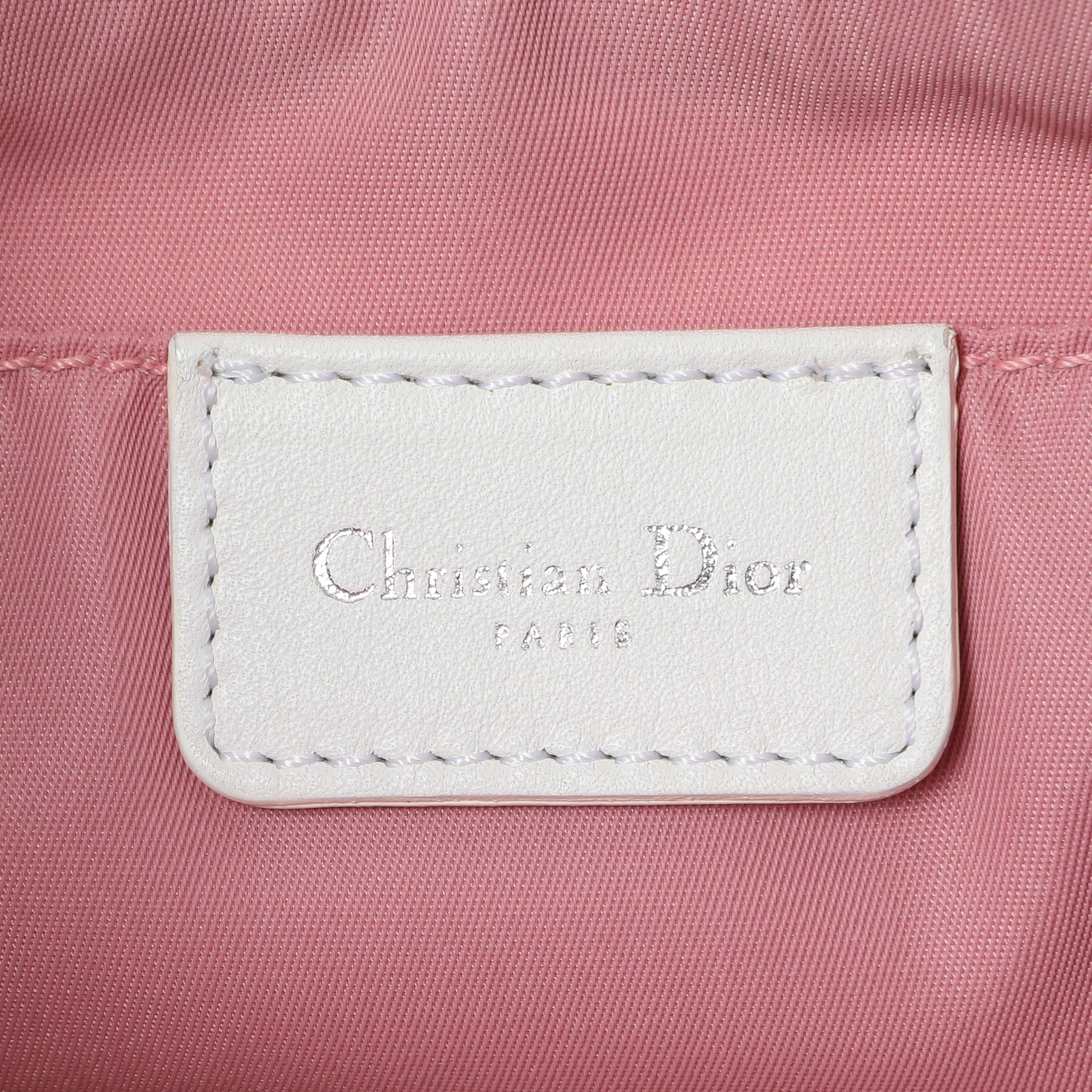 Christian Dior Pink Monogram Shoulder Bag Pochette - Image 5