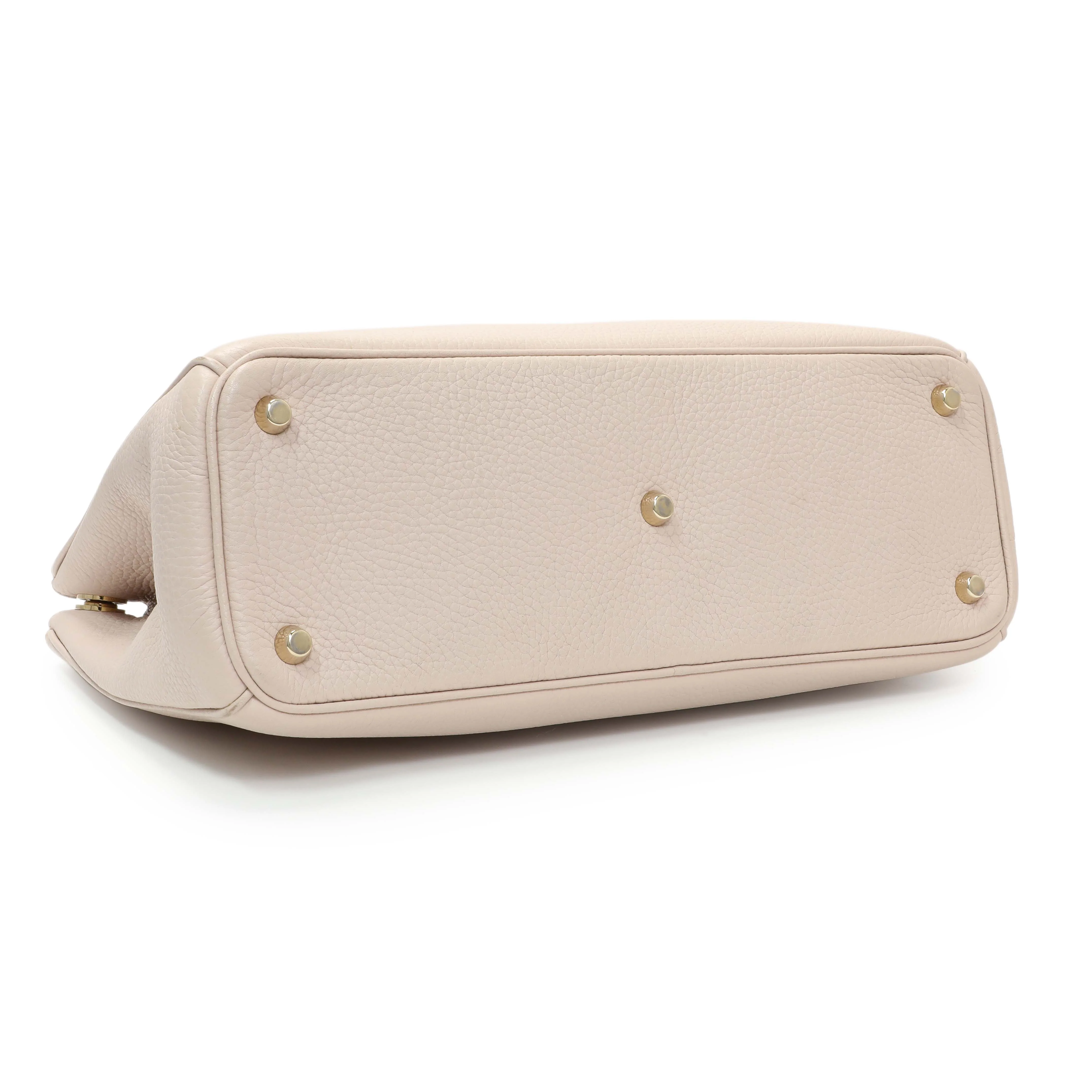 Christian Dior Rose Poudre Bullcalf Medium Diorissimo - Image 3