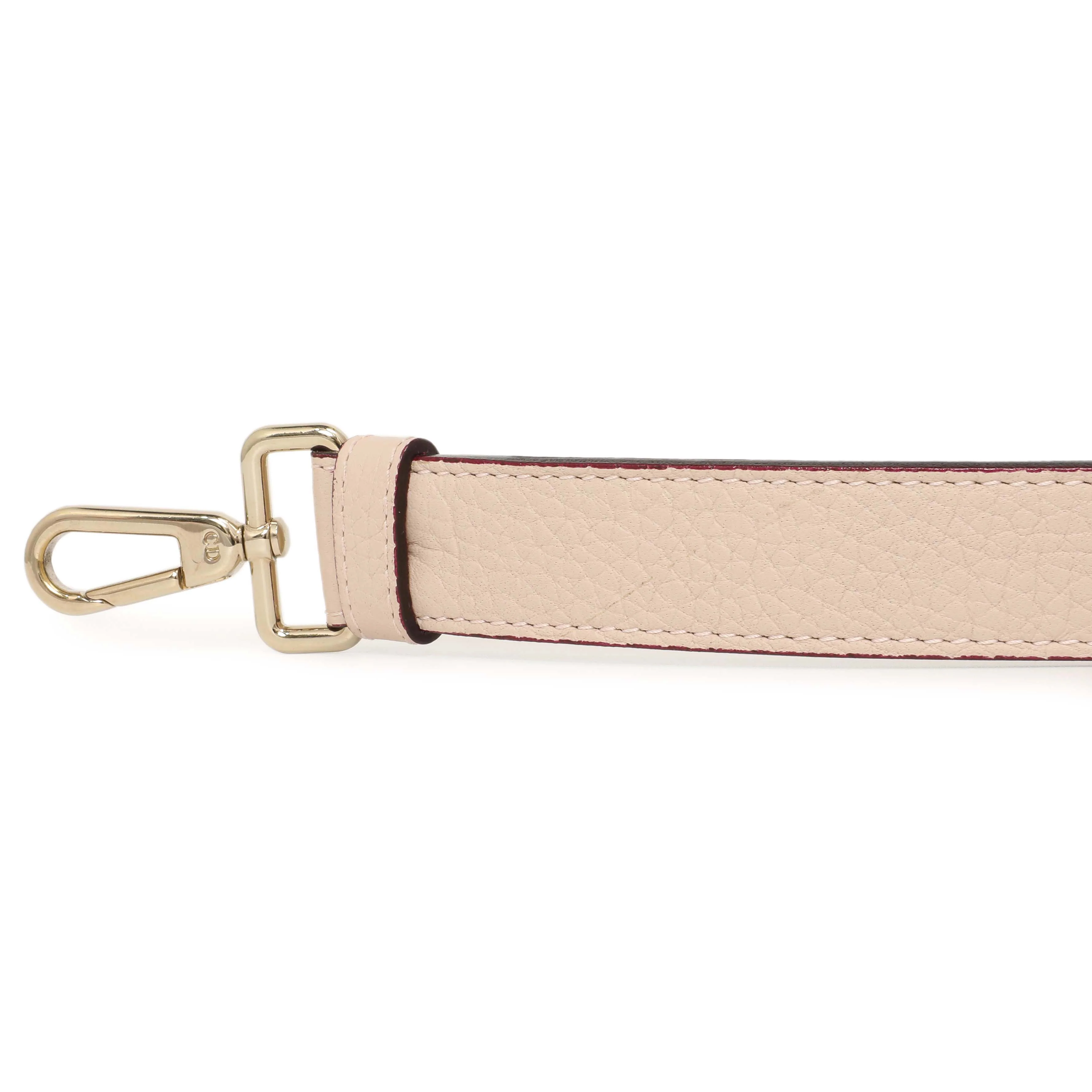 Christian Dior Rose Poudre Bullcalf Mini Be Dior Flap - Image 8