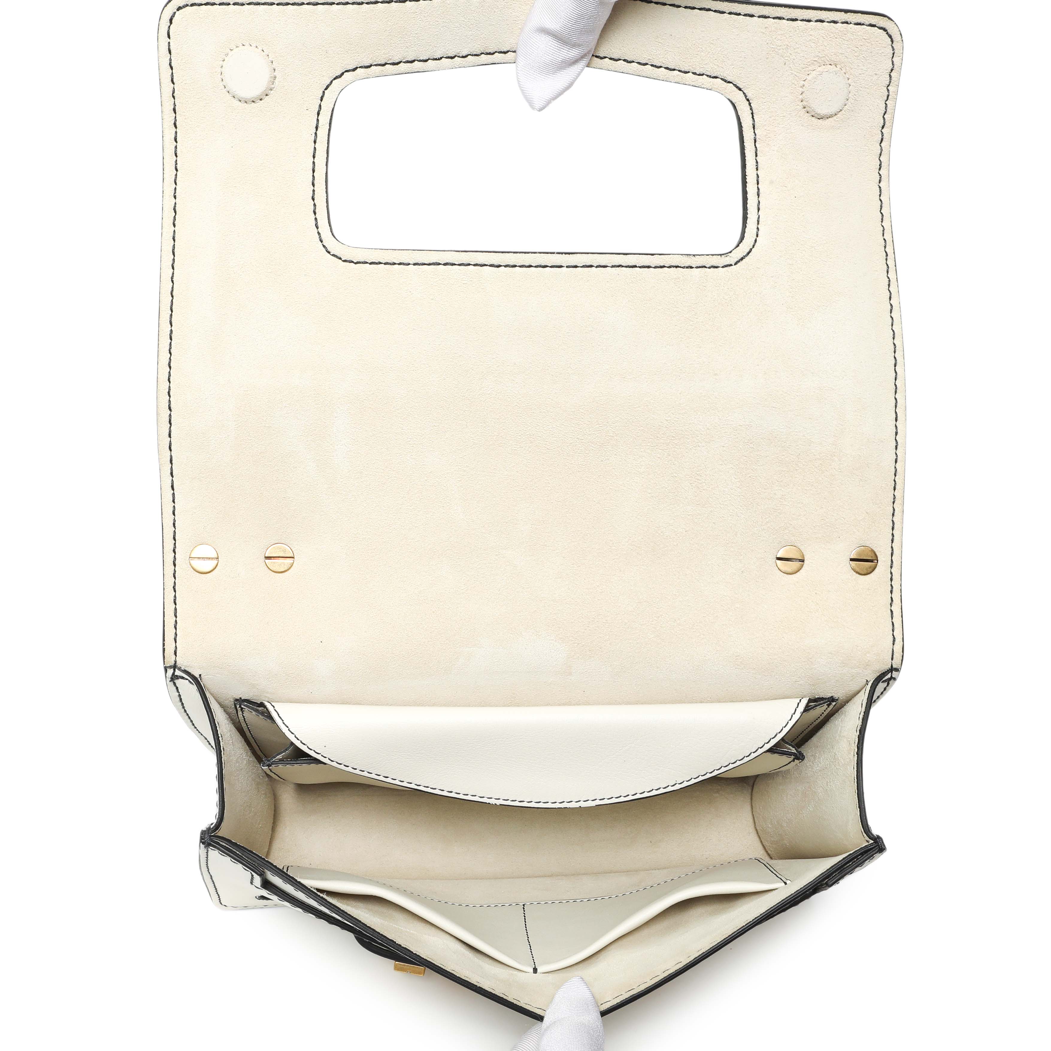 Christian Dior White Calfskin J'Adior Chain Flap Bag - Image 4