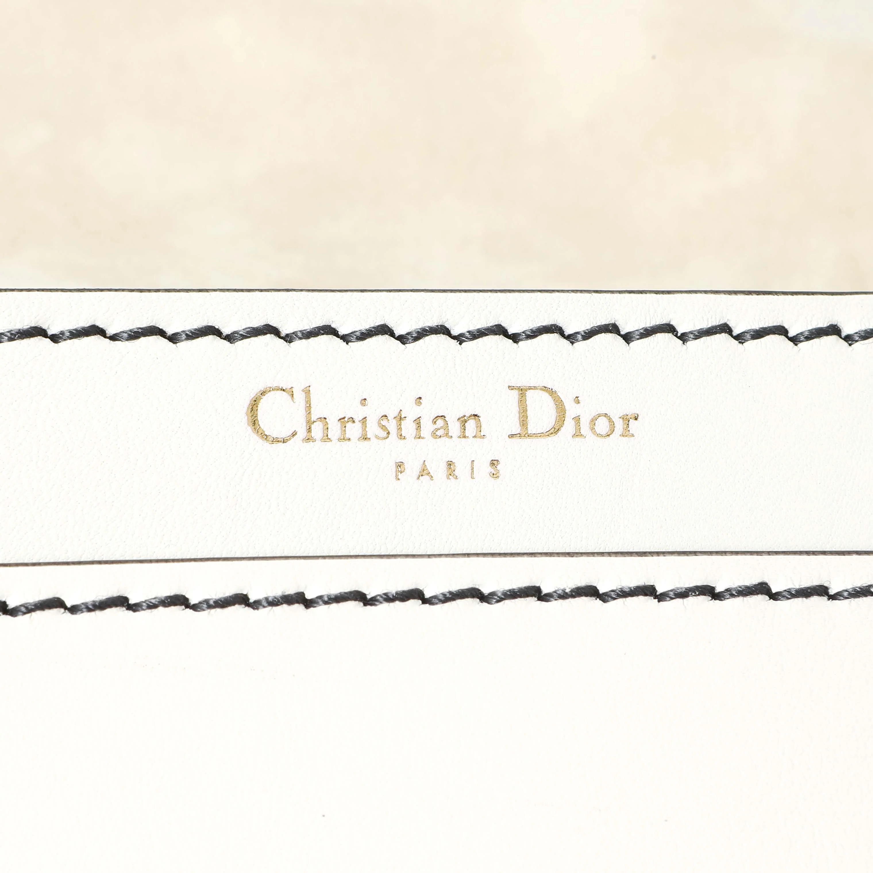 Christian Dior White Calfskin J'Adior Chain Flap Bag - Image 5