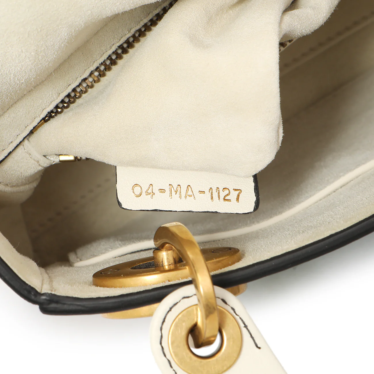 Christian Dior White Calfskin Niki De Saint Phalle Mini Supple Lady Dior - Image 6