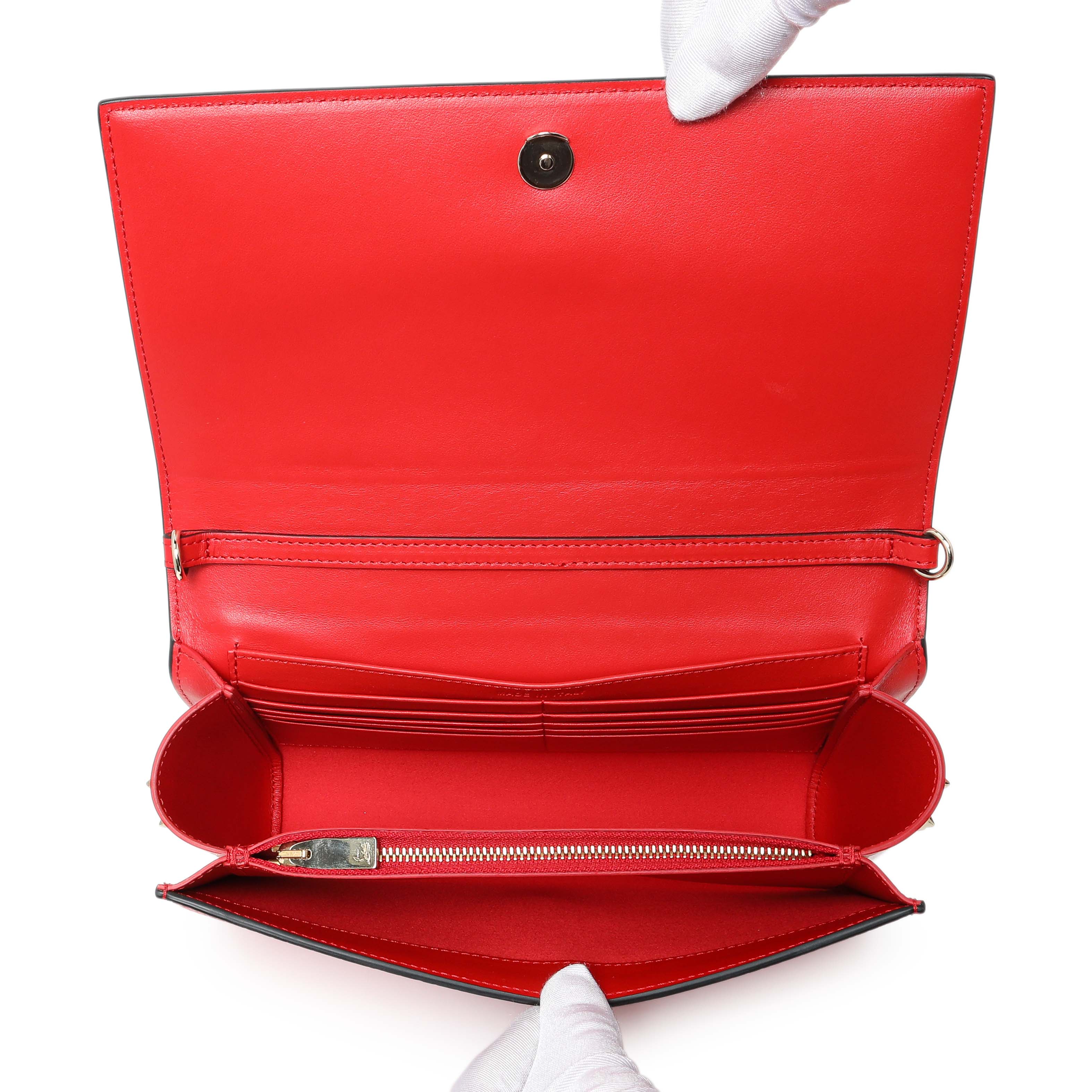 Christian Louboutin Paloma Kraft Loubi Clutch - Image 4