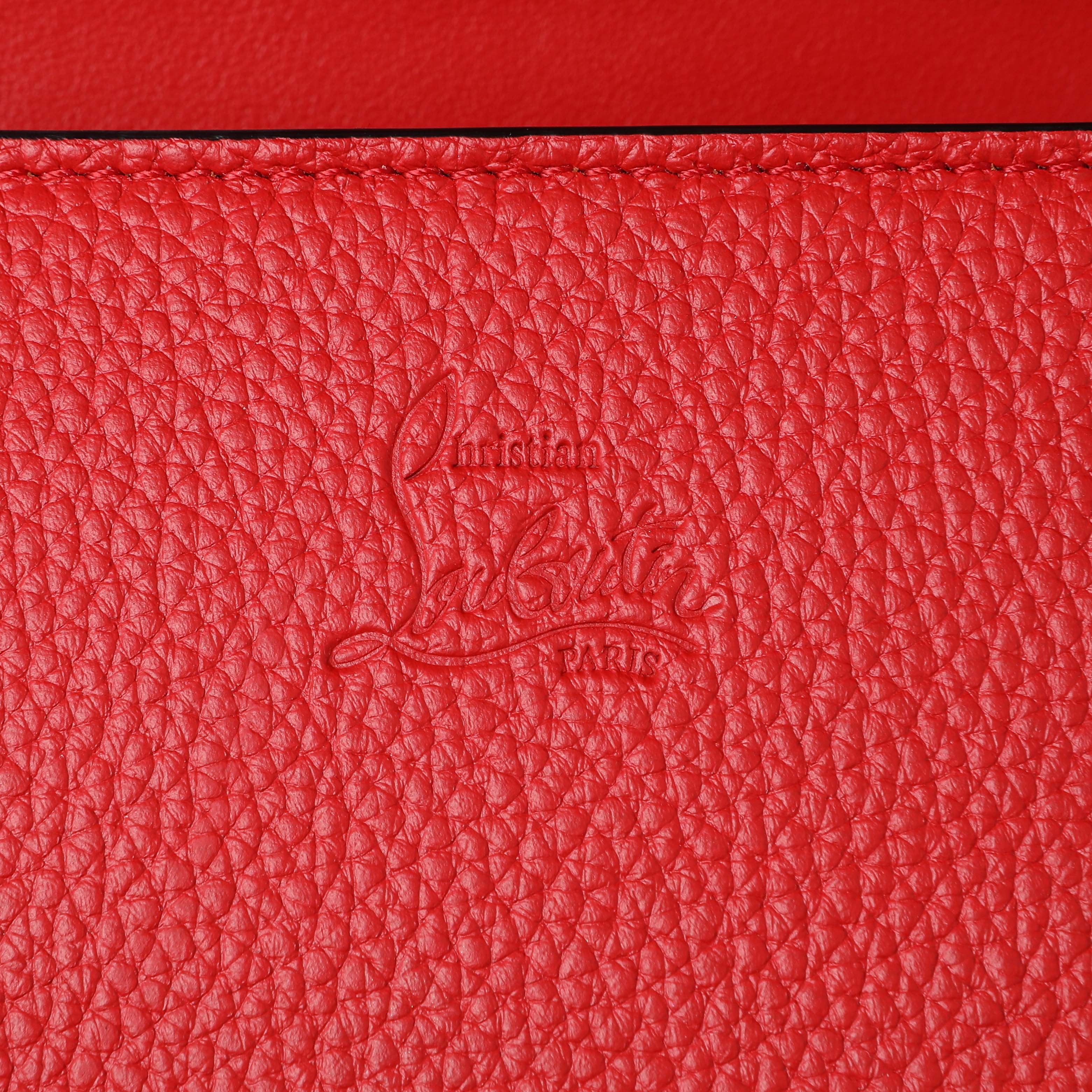 Christian Louboutin Paloma Kraft Loubi Clutch - Image 5