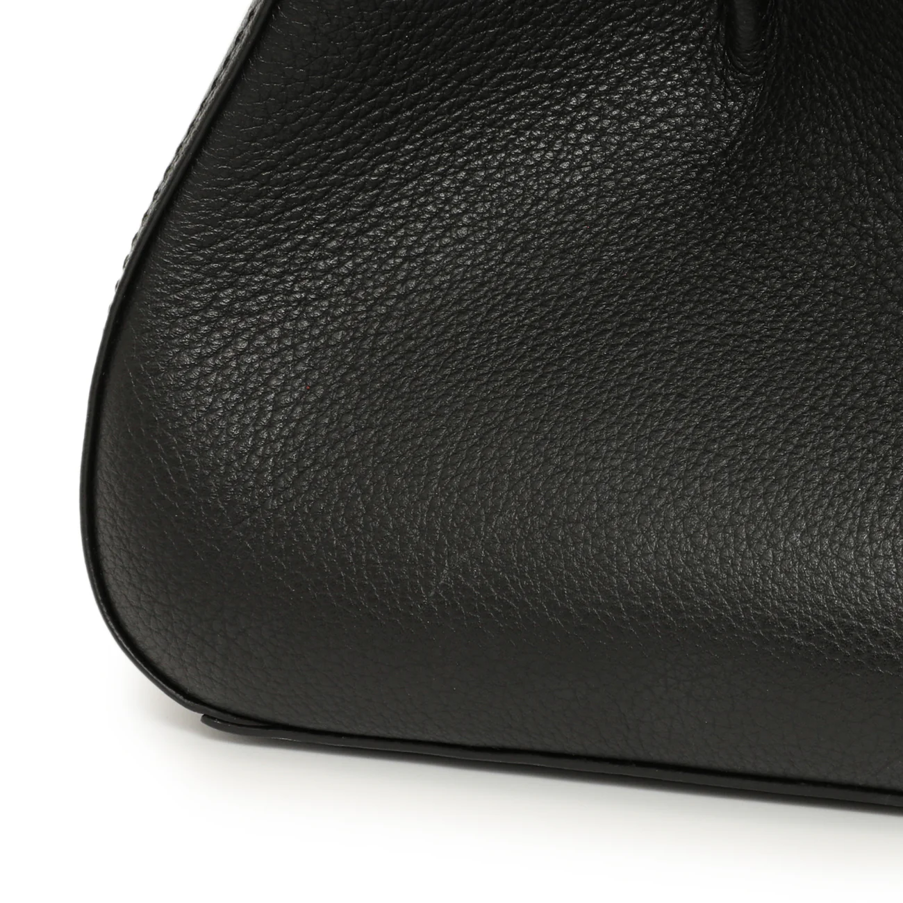 Delvaux Black Grained Calfskin Brillant MM - Image 8