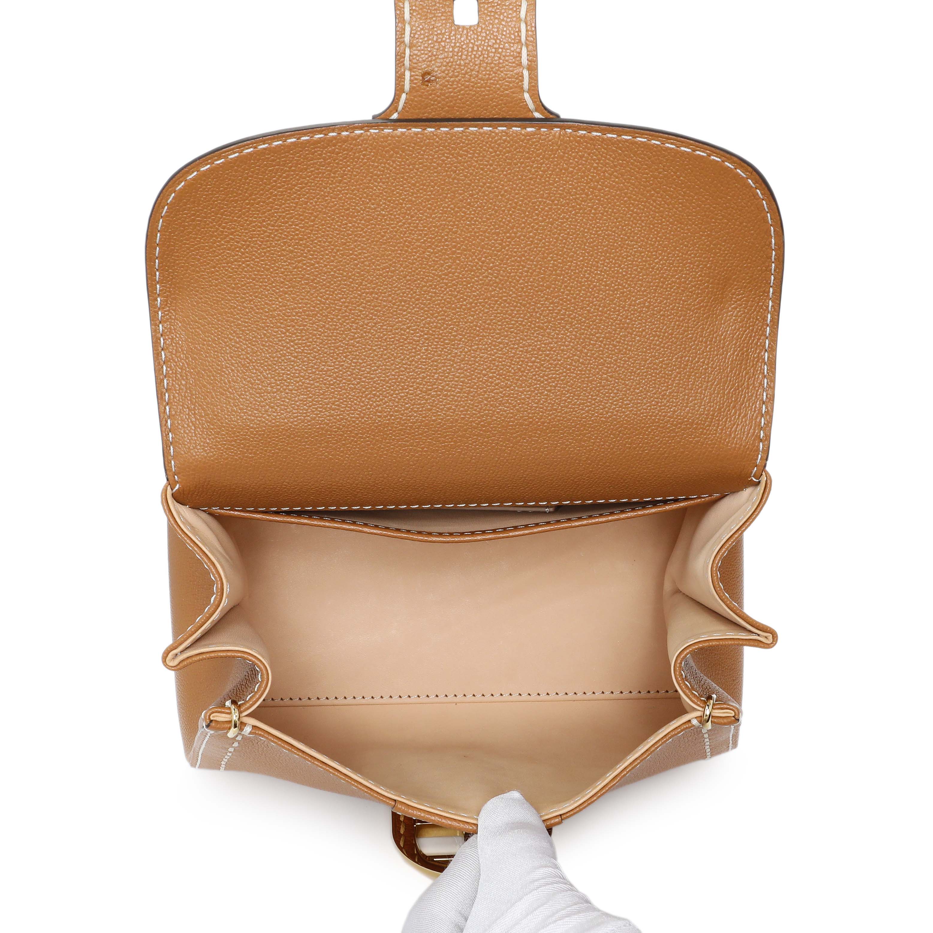 Delvaux Vegetal Grained Rodeo Calfskin Brillant Mini Surpiqué - Image 4