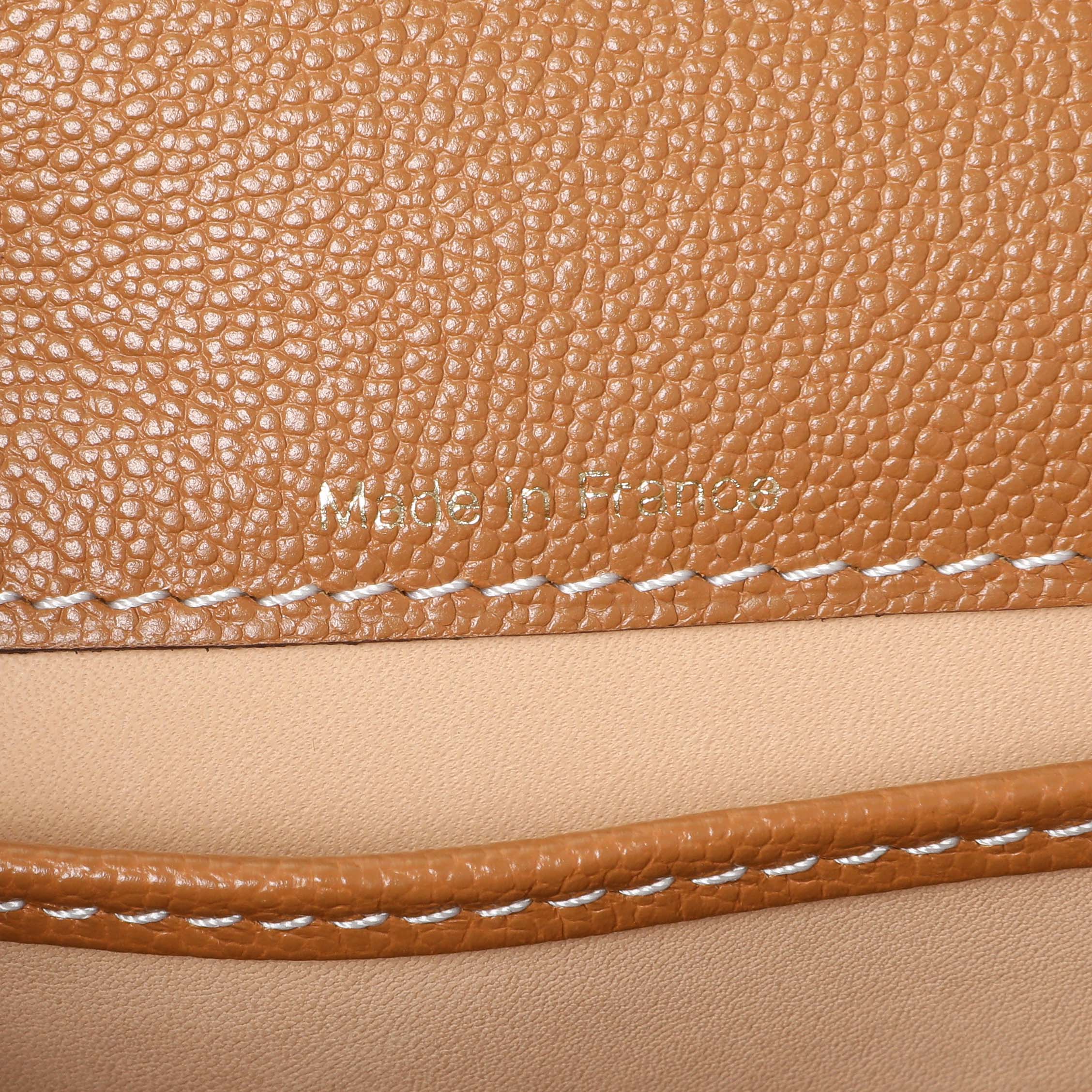 Delvaux Vegetal Grained Rodeo Calfskin Brillant Mini Surpiqué - Image 6
