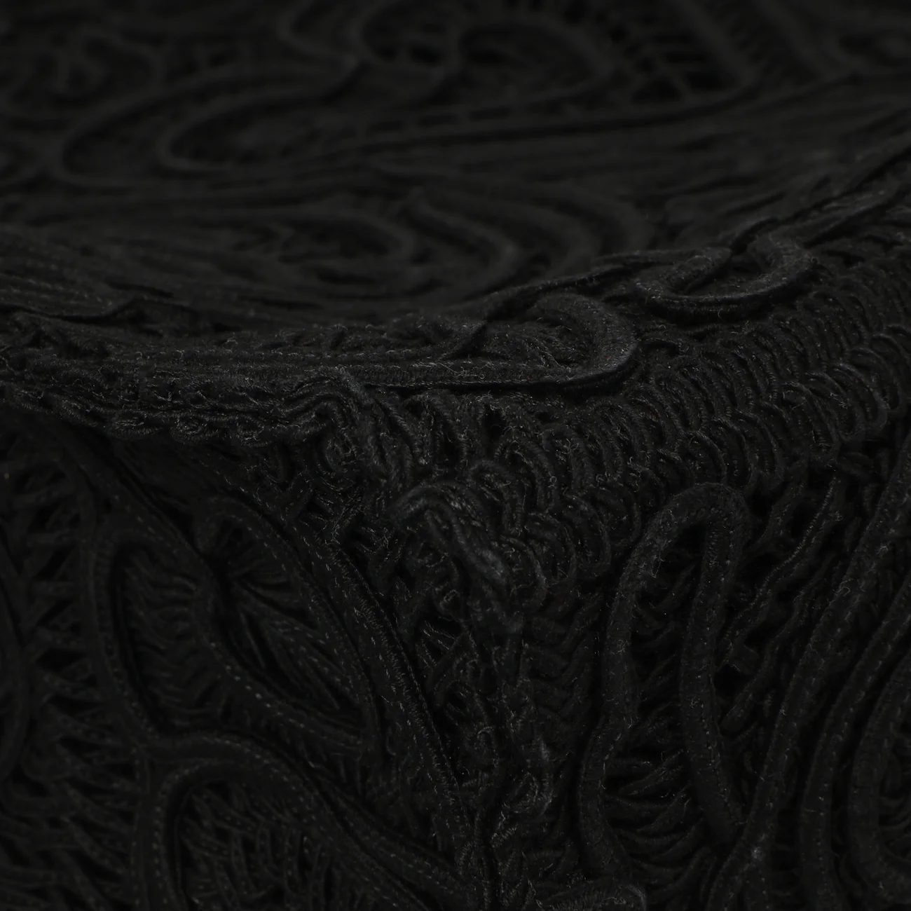 Dolce & Gabbana Black Cordonetto Lace Tote - Image 6