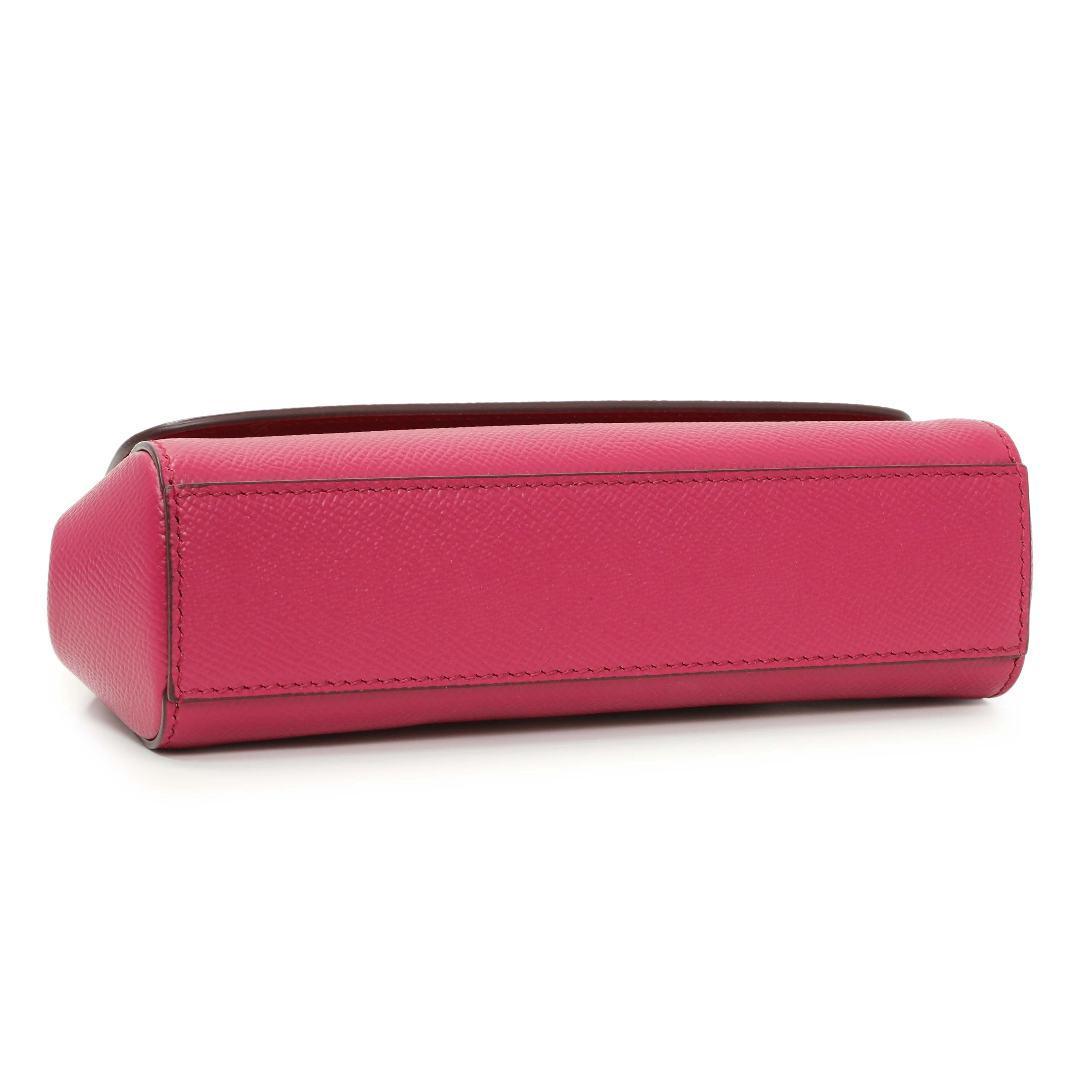 Dolce & Gabbana Fuchsia Dauphine Mini Miss Sicily Bag - Image 3