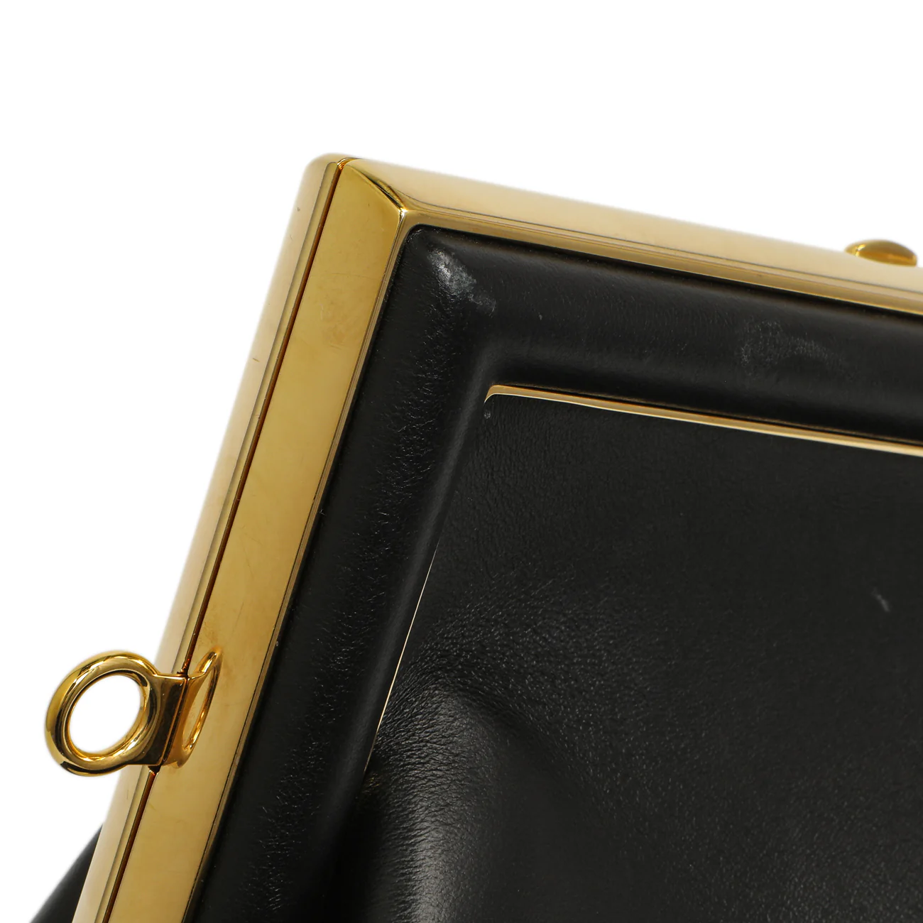 Fendi Black Shiny Nappa Small Fendi First - Image 11