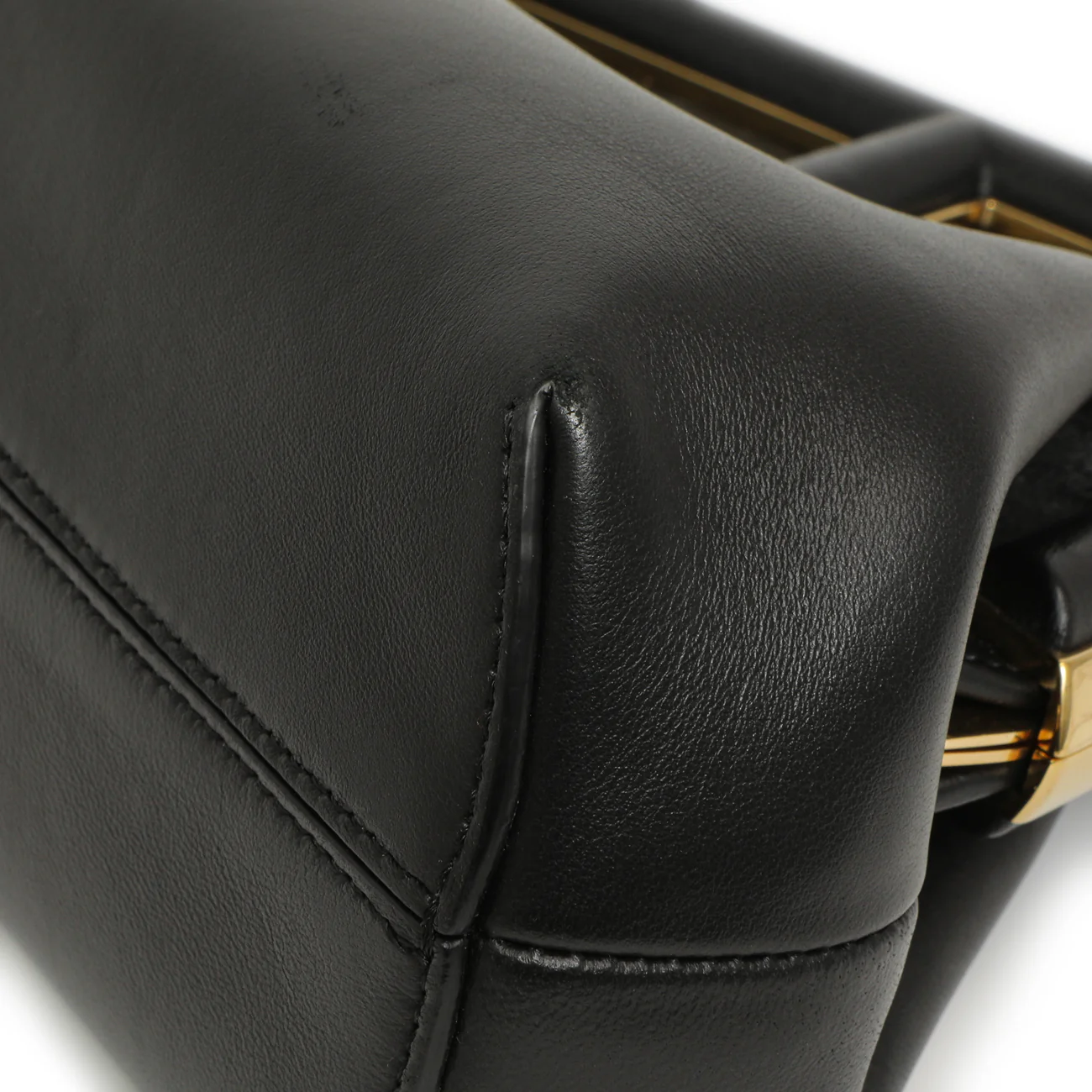 Fendi Black Shiny Nappa Small Fendi First - Image 5