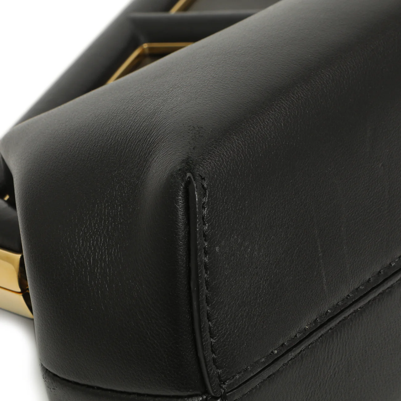 Fendi Black Shiny Nappa Small Fendi First - Image 6