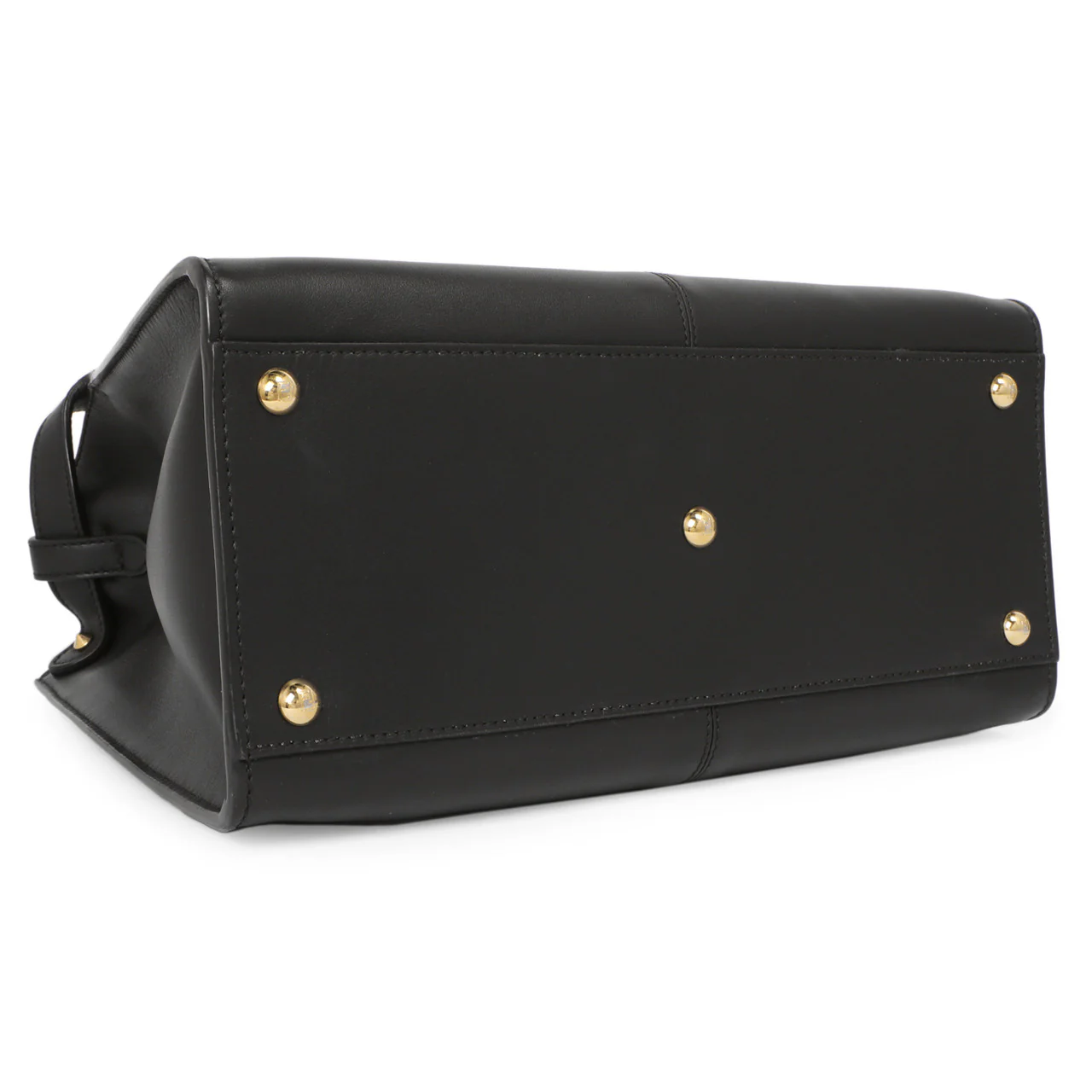 Fendi Black Vitello Seta Medium Peekaboo X-Lite - Image 4