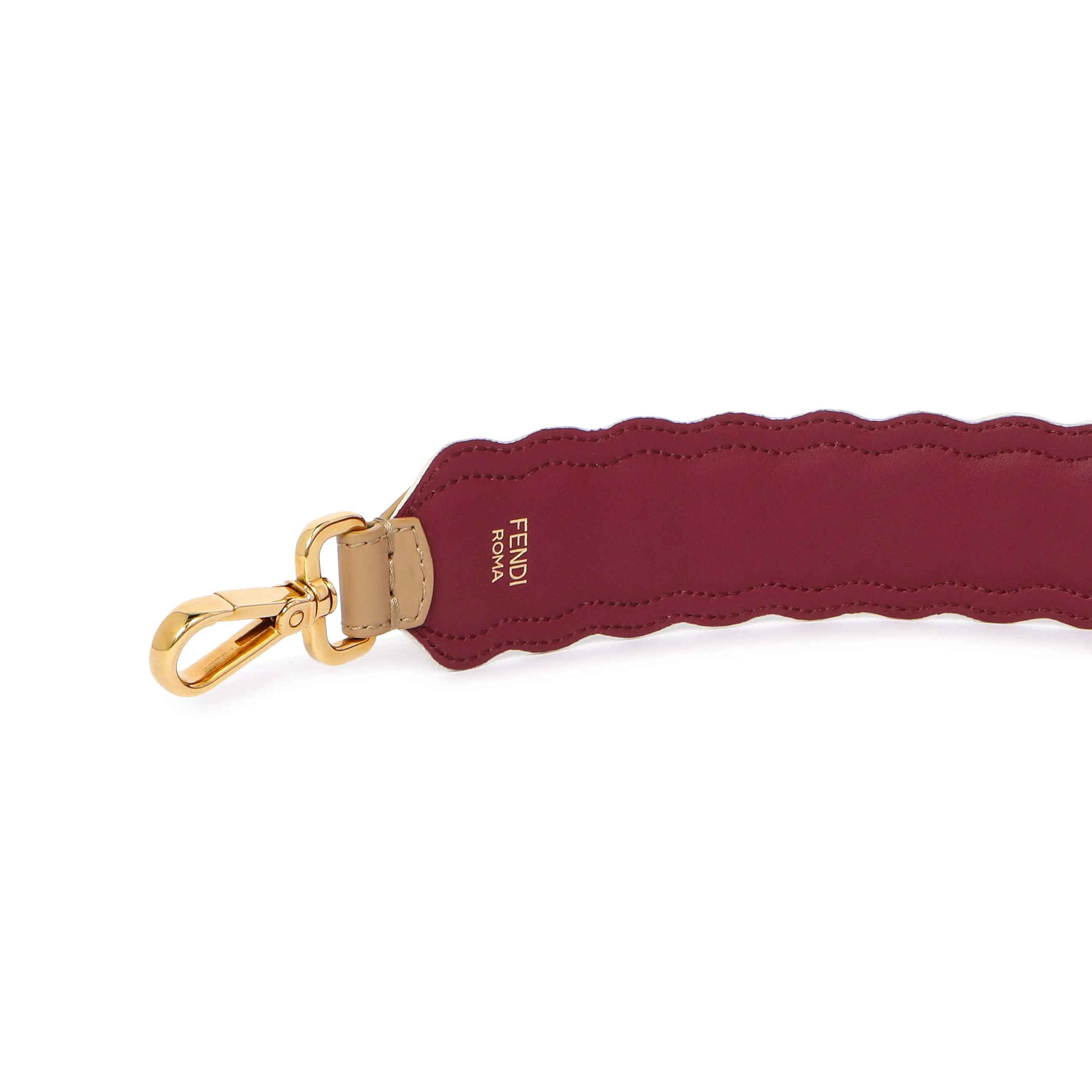 Fendi Calfskin Pearl Embellished Strap You - Image 3