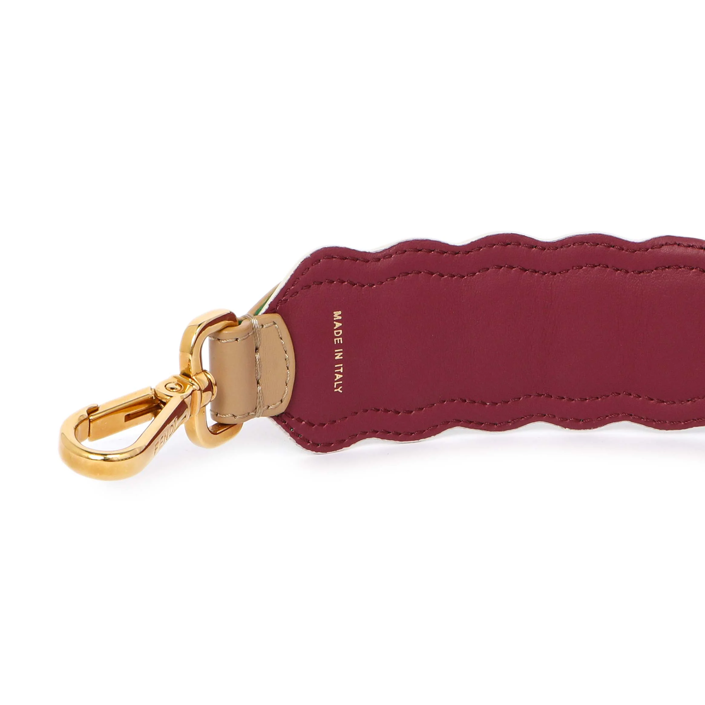 Fendi Calfskin Pearl Embellished Strap You - Image 4