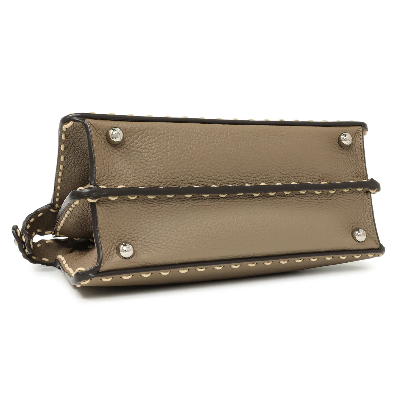 Fendi Cuoio Romano Selleria Small Peekaboo I SEE U Satchel - Image 3