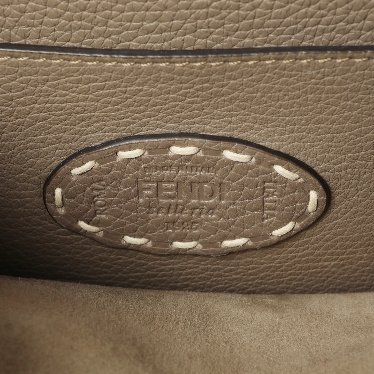 Fendi Cuoio Romano Selleria Small Peekaboo I SEE U Satchel - Image 9