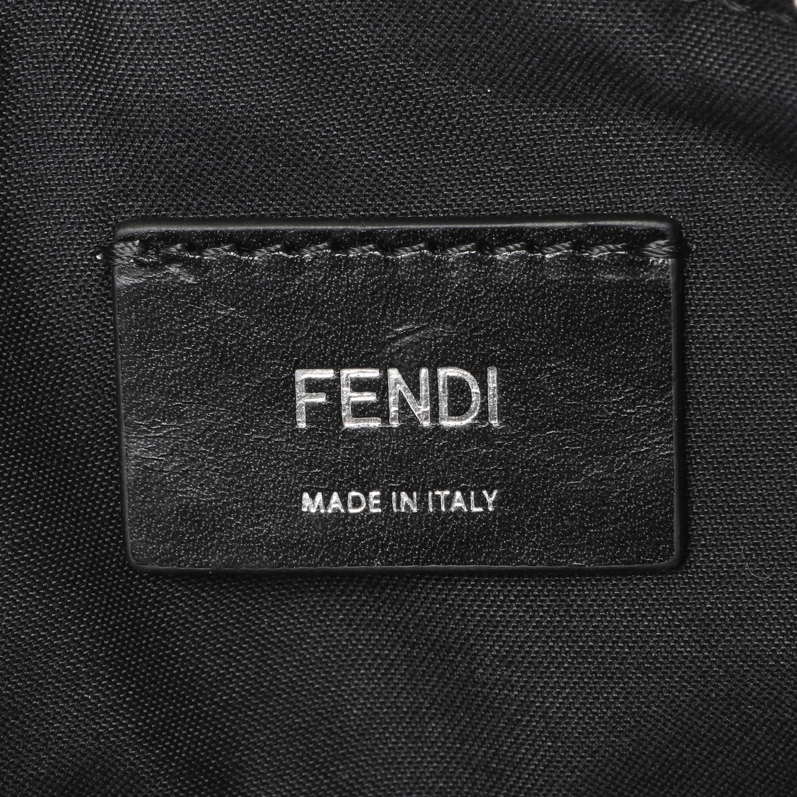 Fendi Diagonal Brown FF Canvas Camera Case - Image 5