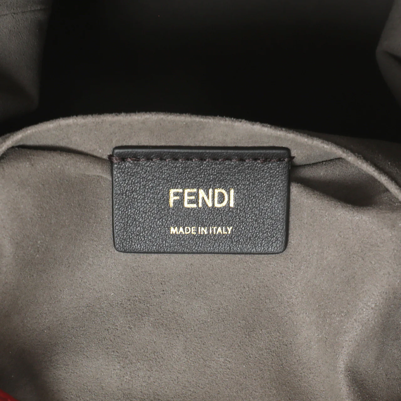 Fendi FF 1974 Embossed Calfskin Grande Mon Tresor Bucket Bag - Image 11