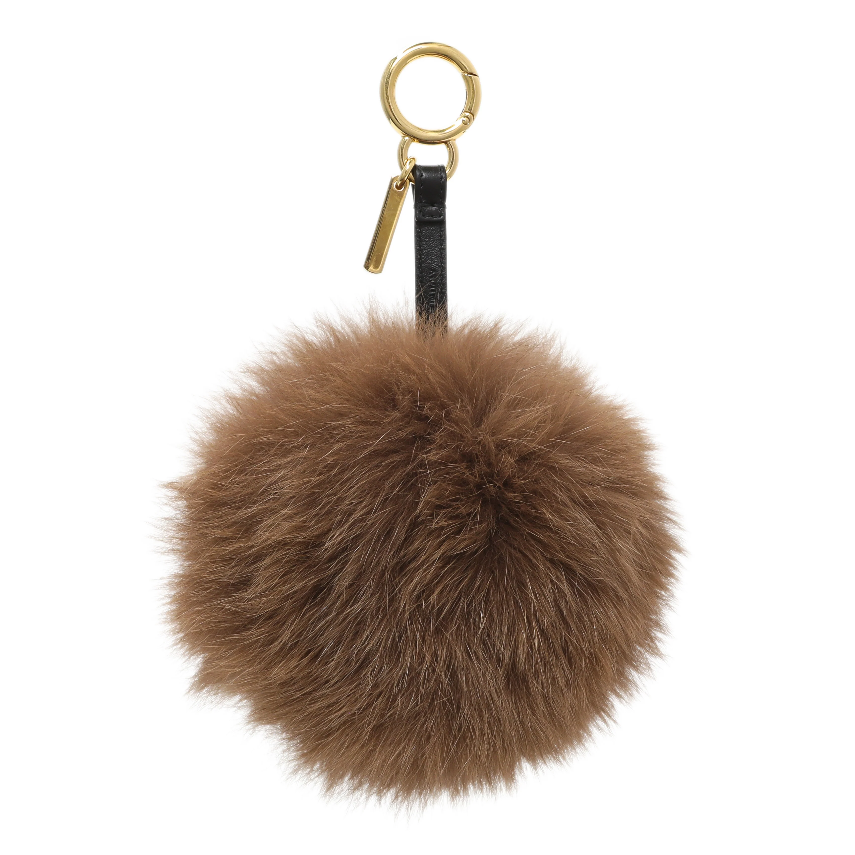 Fendi Fox Fur Pompom Charm - Image 2