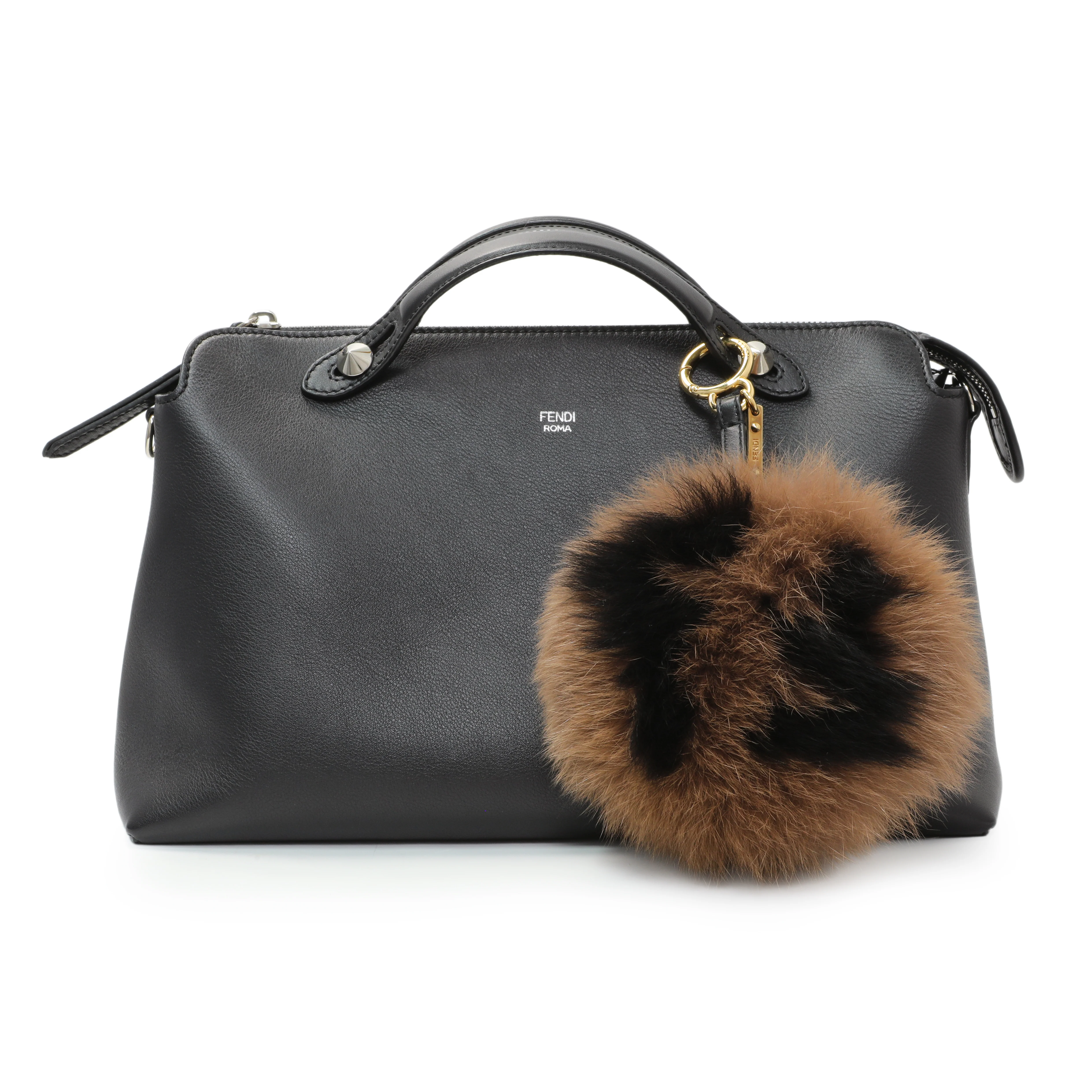 Fendi Fox Fur Pompom Charm - Image 4