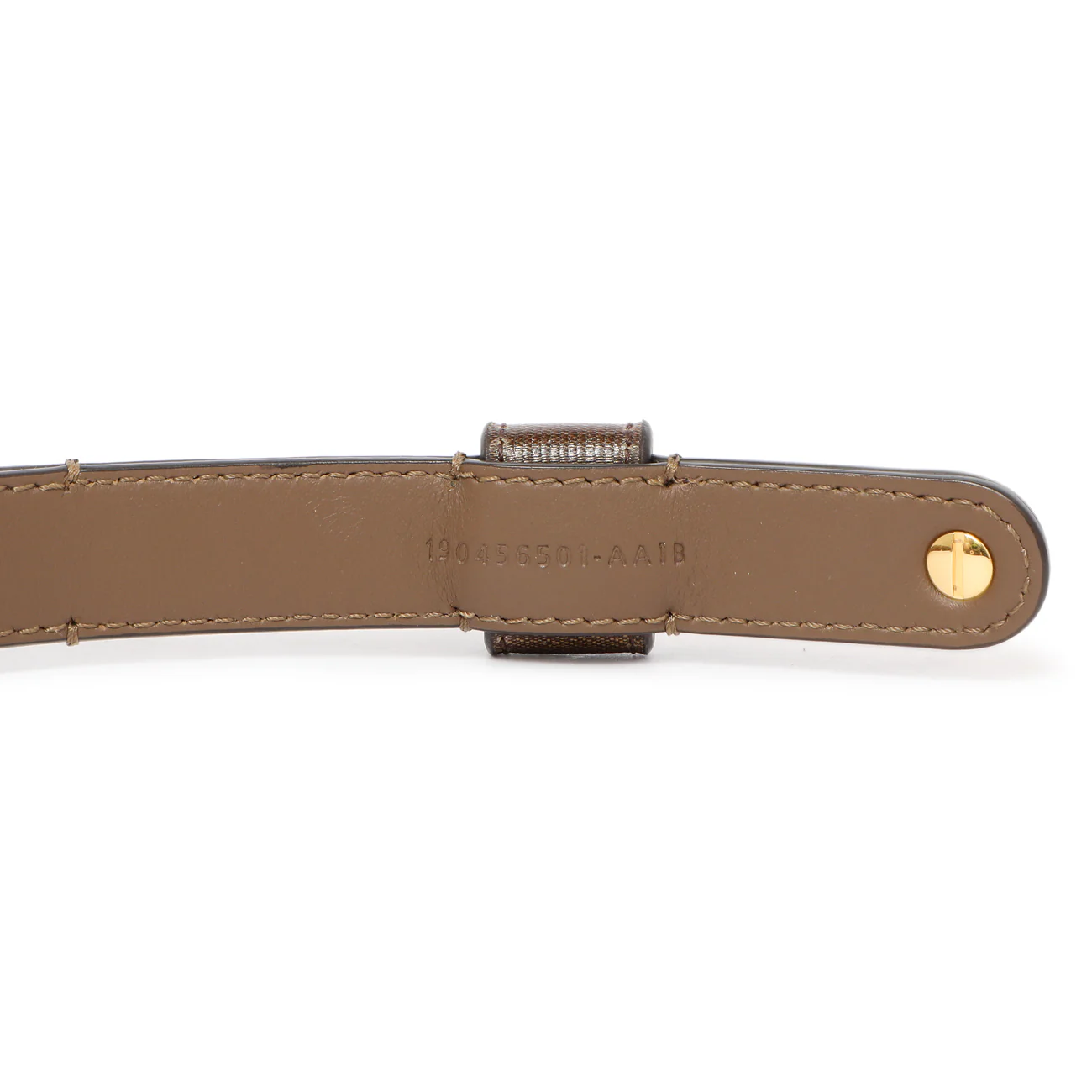 Fendi Glazed Canvas Vitello Century FF 1974 Nano Baguette Belt Bag - Image 8