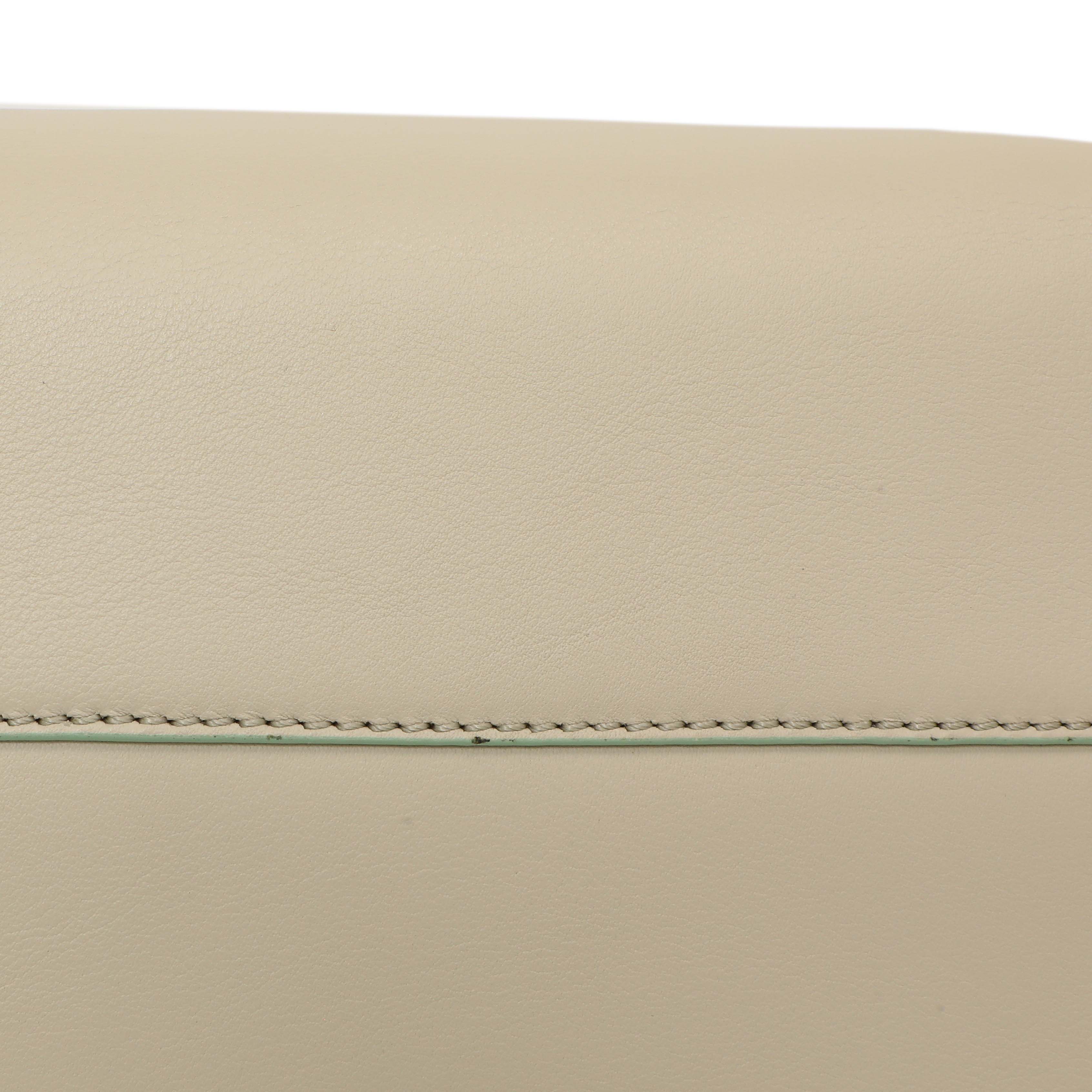 Fendi Grey Vitello Dolce Studded Medium By The Way - Image 7