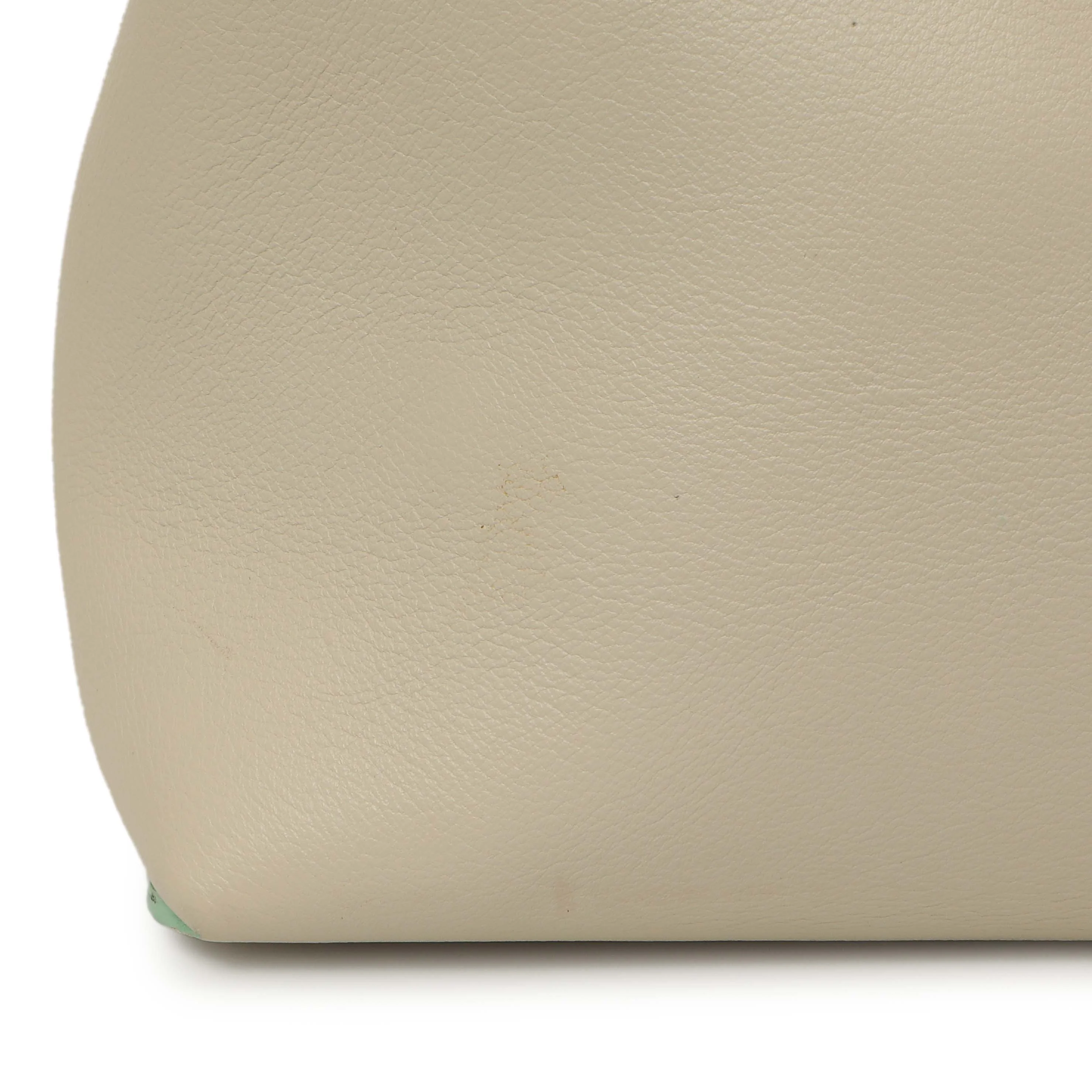 Fendi Grey Vitello Dolce Studded Medium By The Way - Image 9