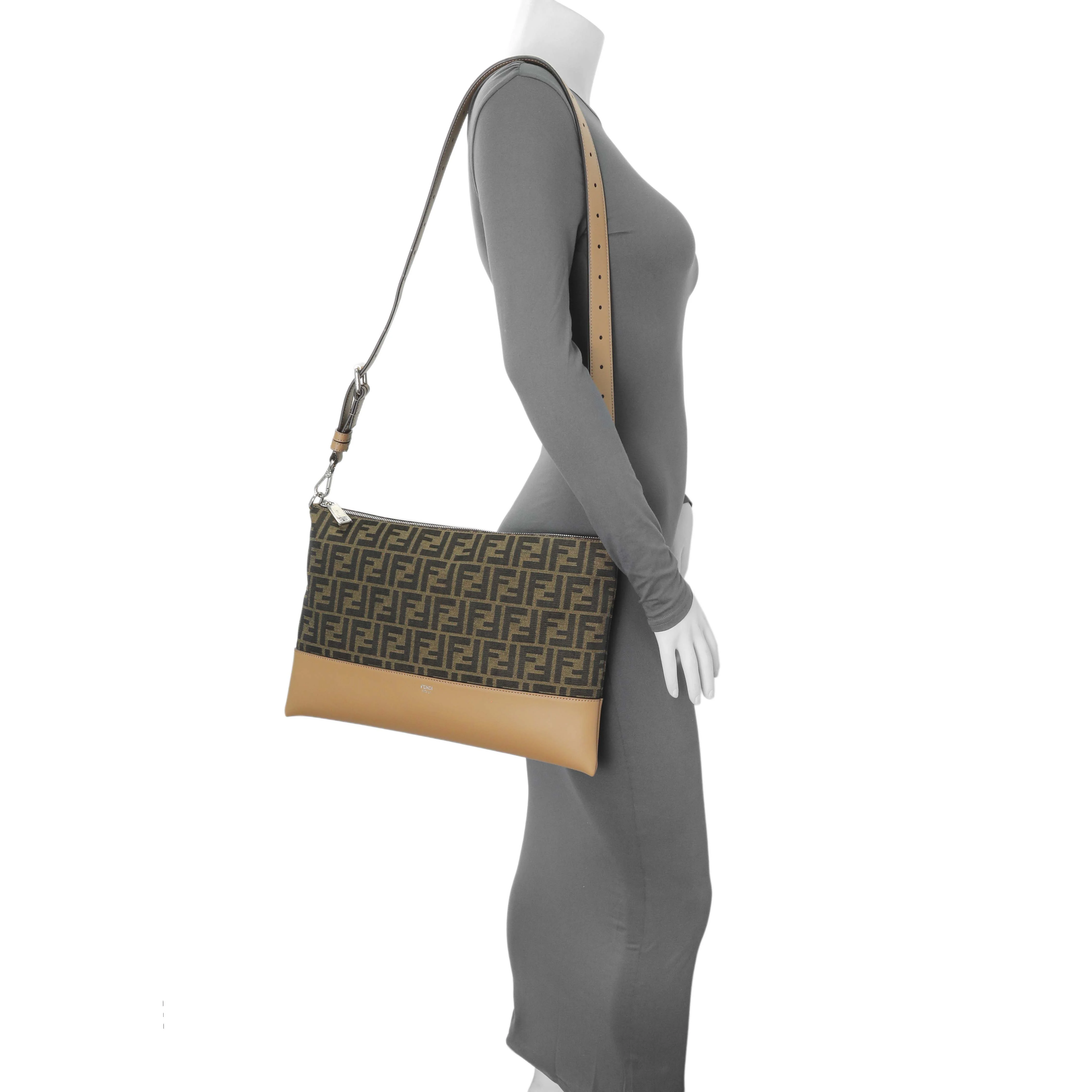 Fendi Jacquard FF 1974 After Shoulder Bag - Image 10