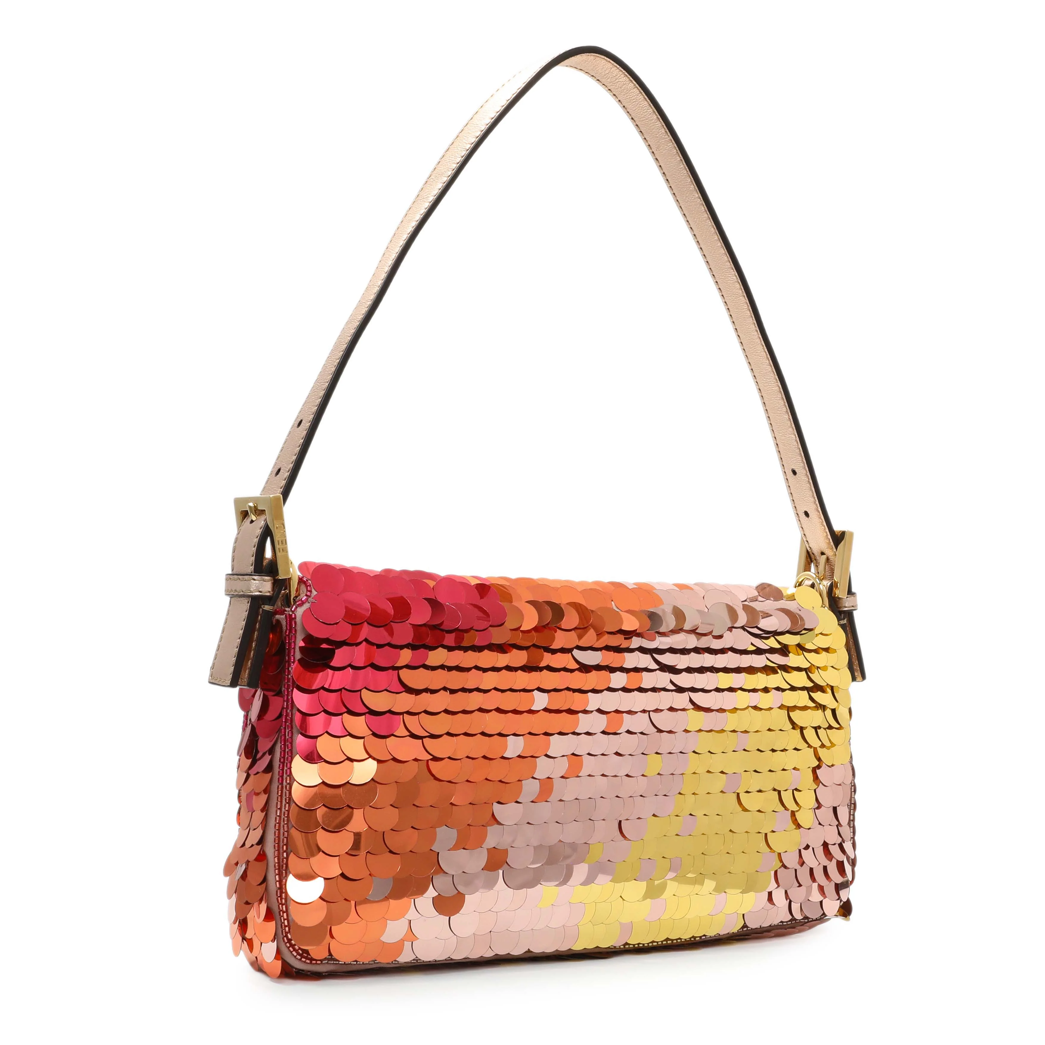 Fendi Multicolor Sequin Baguette - Image 2