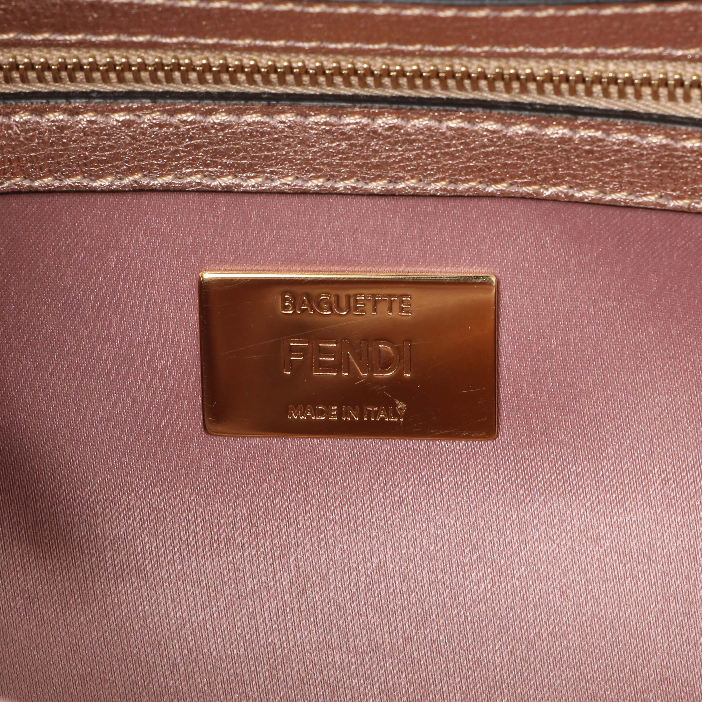 Fendi Multicolor Sequin Baguette - Image 5