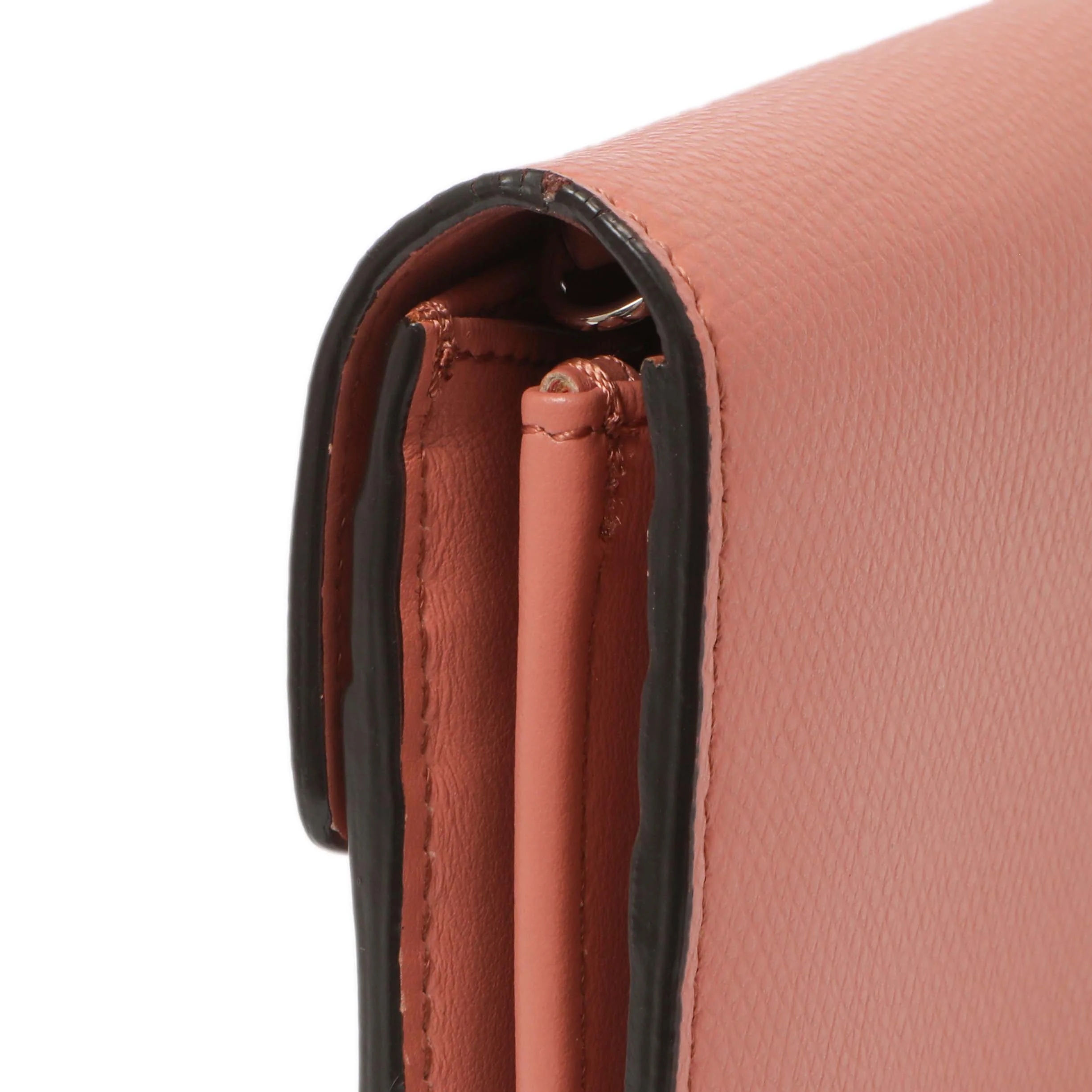 Fendi Pink Vitello Cruise F is Fendi Continental Envelope Wallet on Chain - Image 7