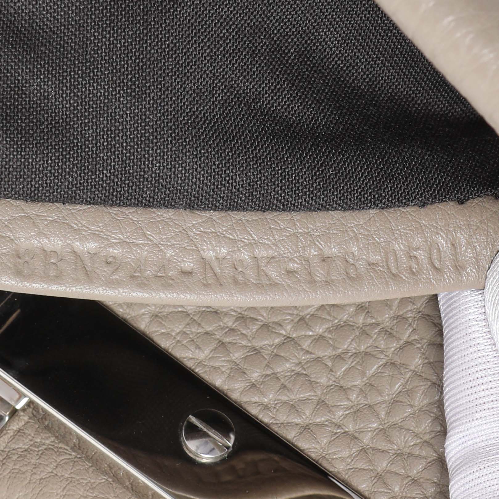 Fendi Plaster Cuoio Romano Snakeskin Selleria Mini Peekaboo Iconic Satchel - Image 6
