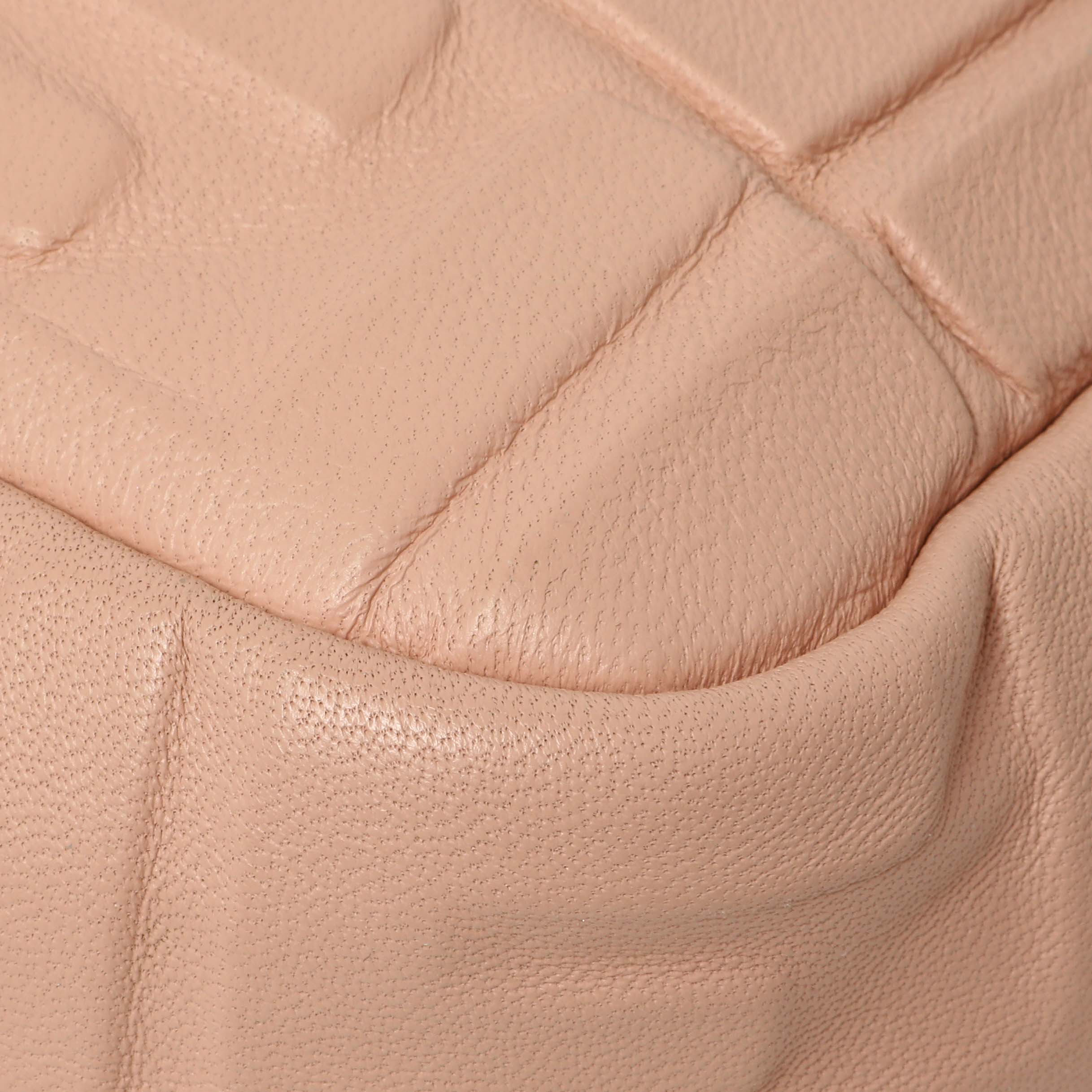 Fendi Rosa Bourbon Nappa FF 1974 Embossed Baguette - Image 7