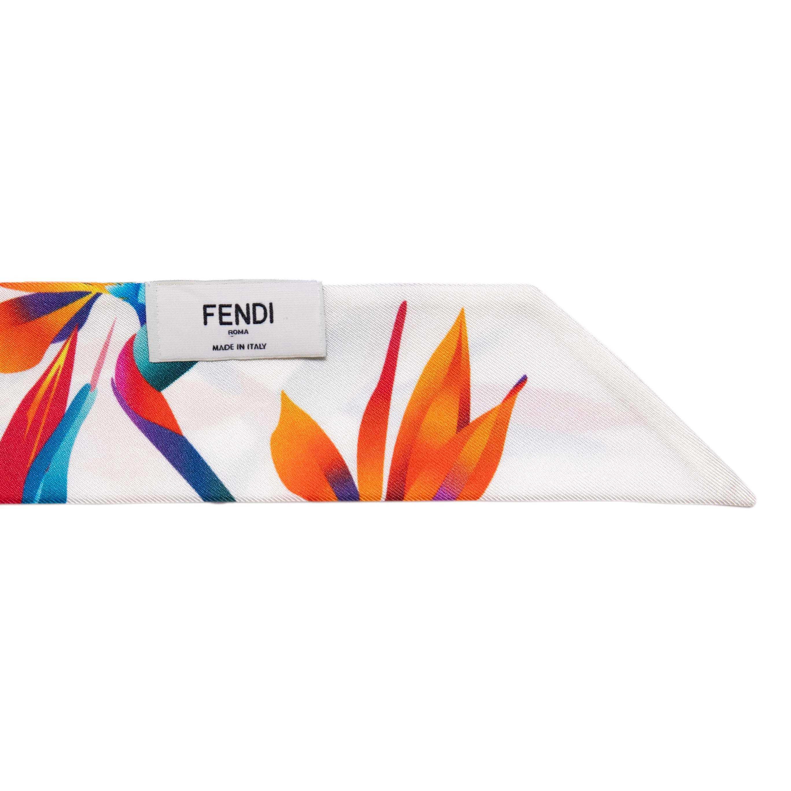 Fendi Silk Crystal Wrappy Scarf - Image 3